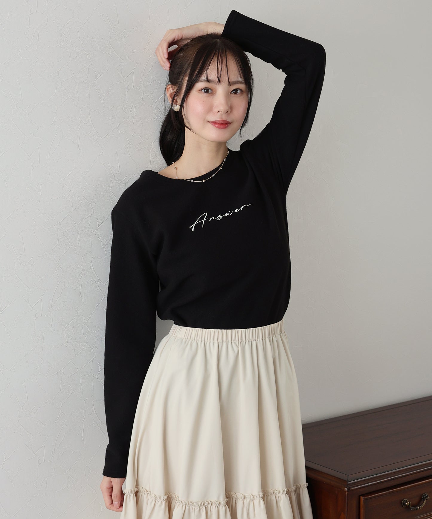 【TIME SALE】起毛answerプルオーバー
