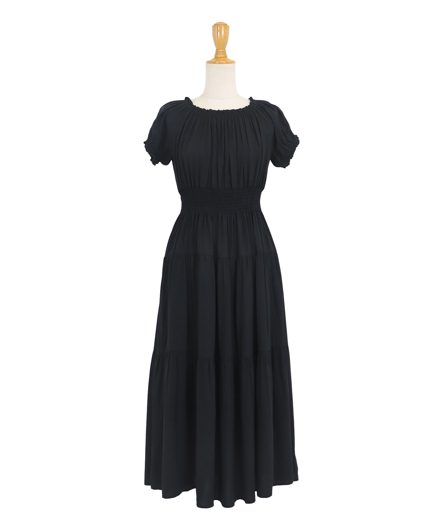 【TIME SALE】アソート柄2WAYオフショルワンピース