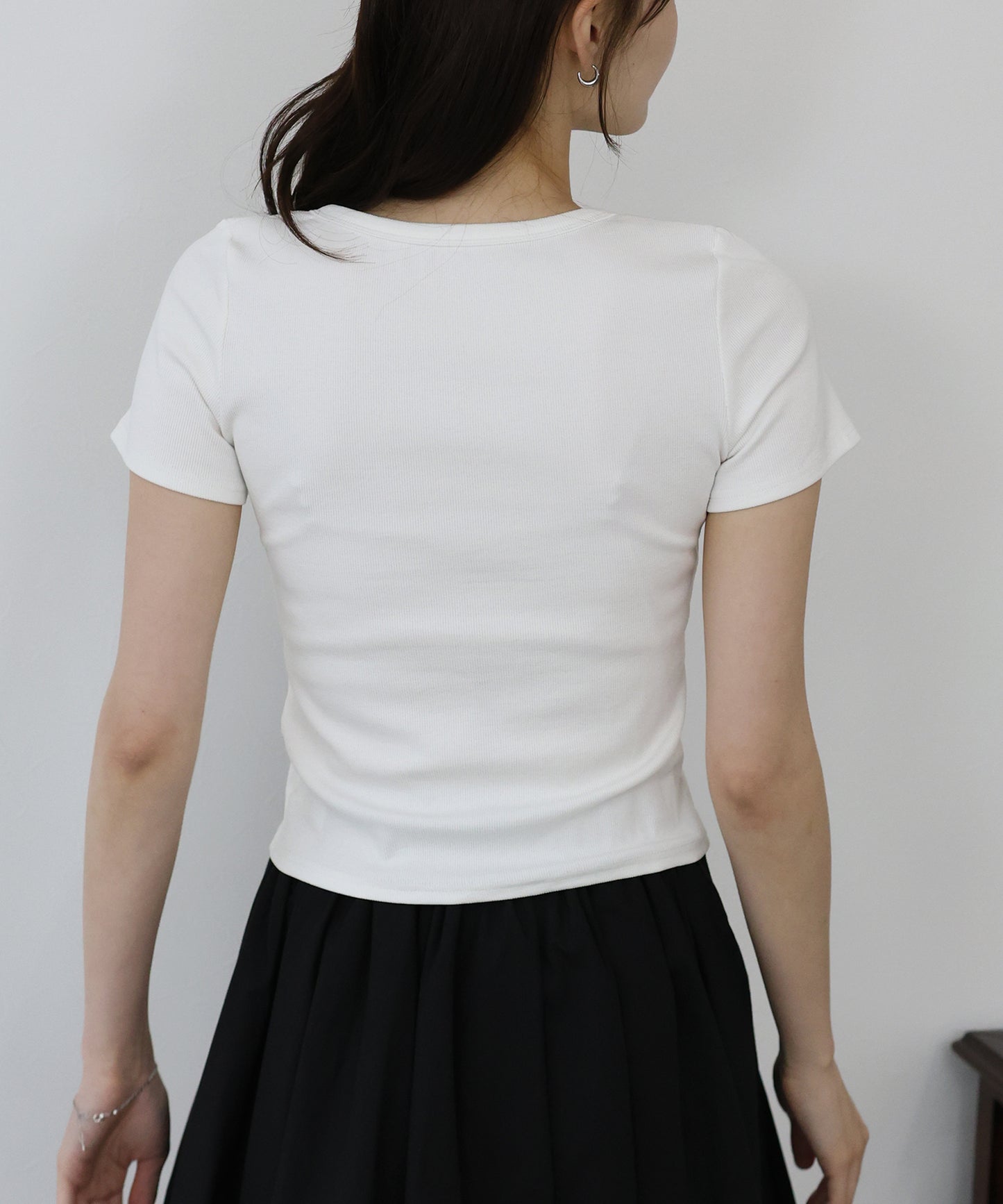 【TIME SALE】ヘンリーネック半袖Tシャツ【ネコポス】