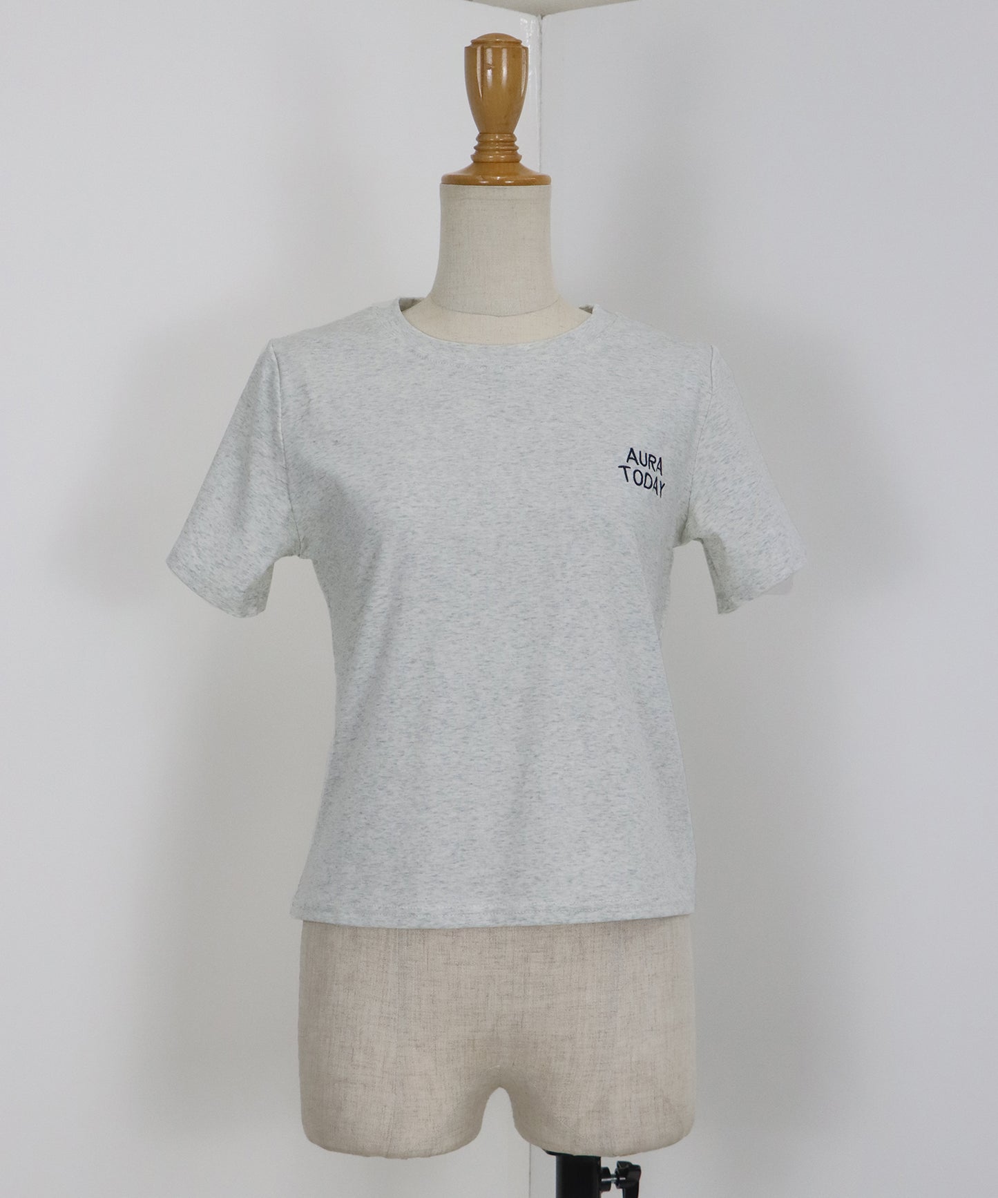 【TIME SALE】ワンポイントロゴ刺繍Tシャツ【ネコポス】