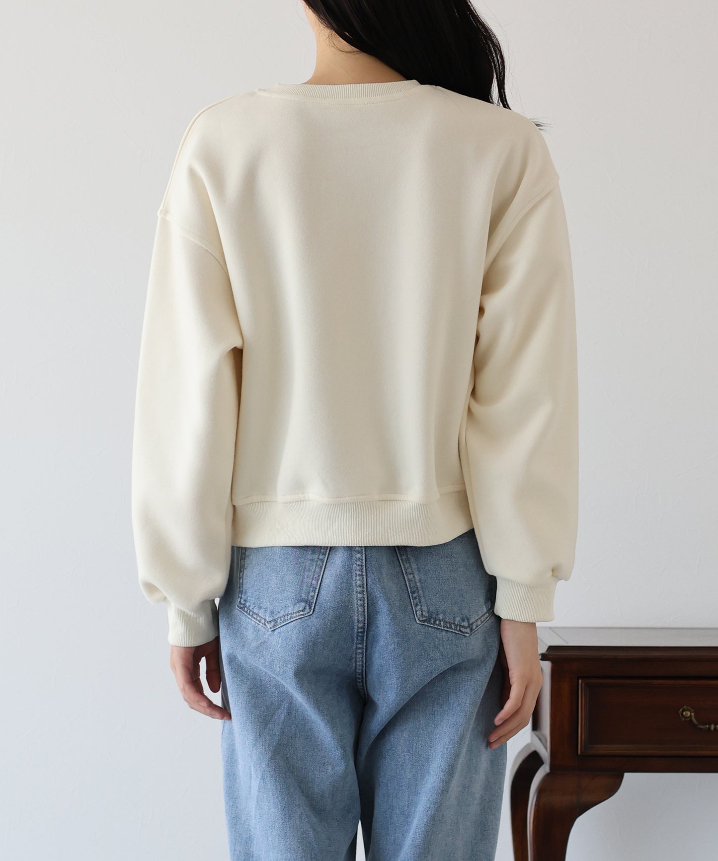 【SALE】パールロゴスウェット