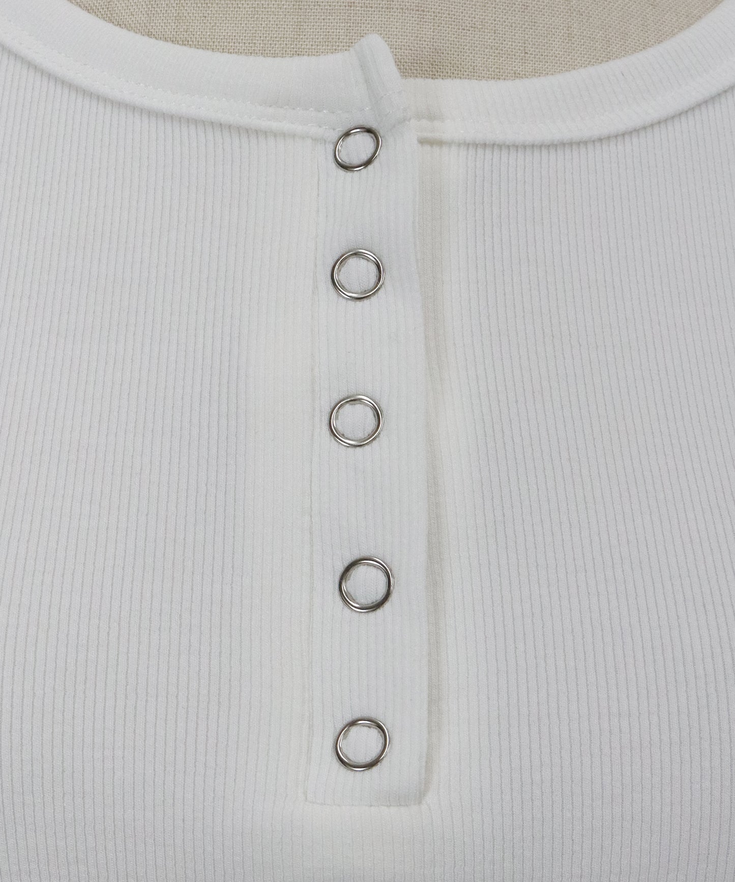 【TIME SALE】ヘンリーネック半袖Tシャツ【ネコポス】