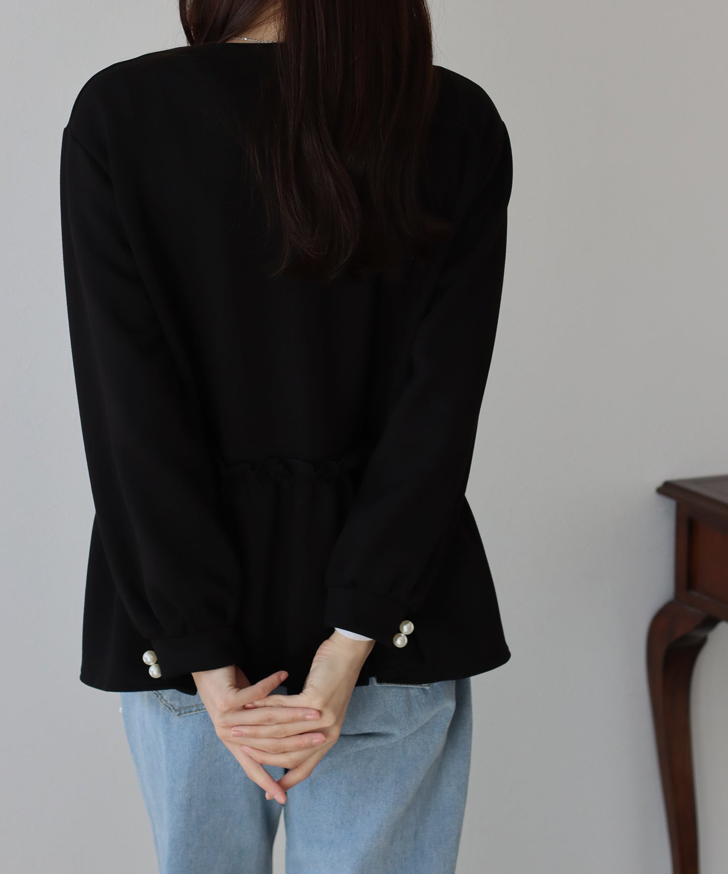 【TIME SALE】ペプラムブルゾン