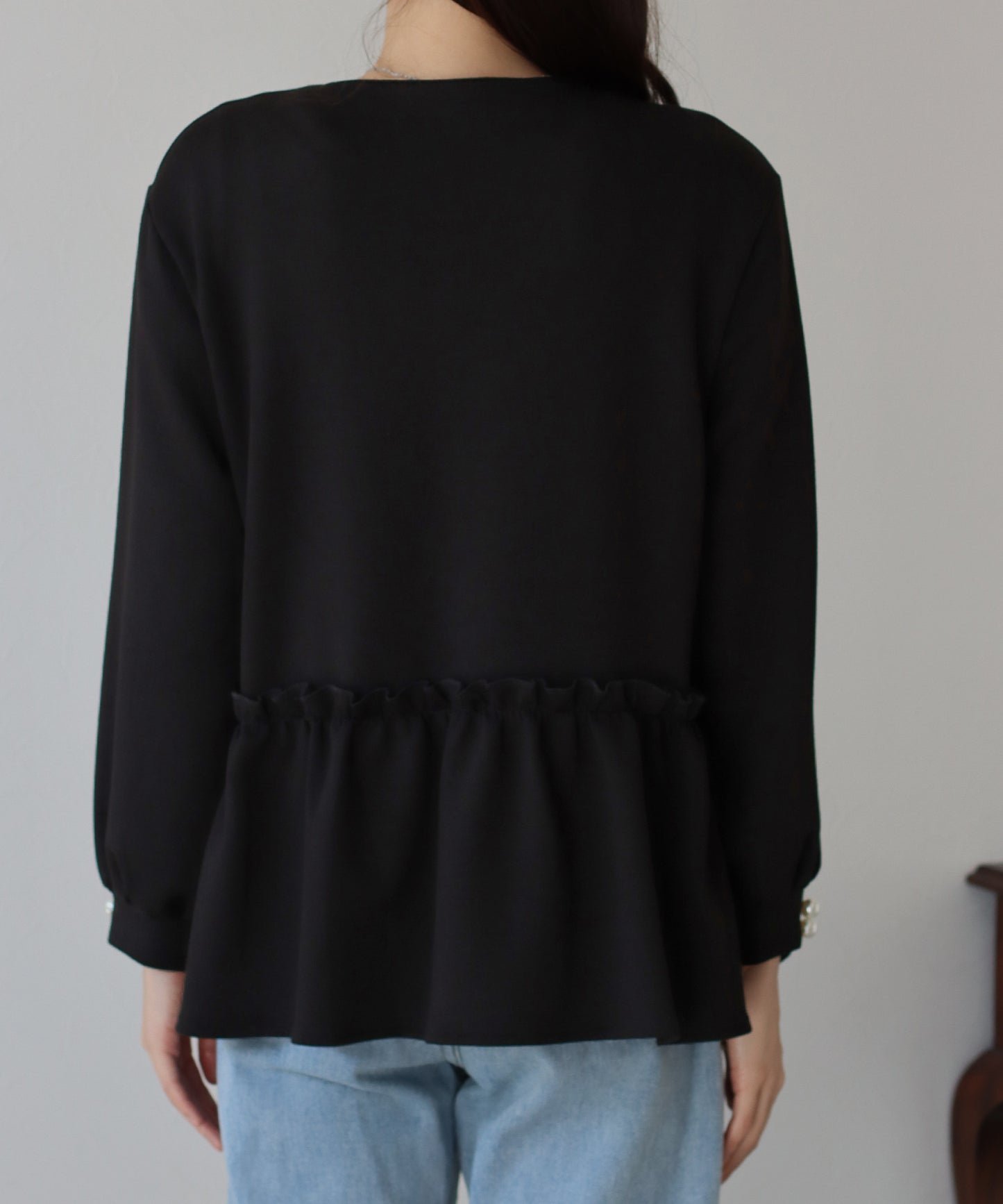 【TIME SALE】ペプラムブルゾン