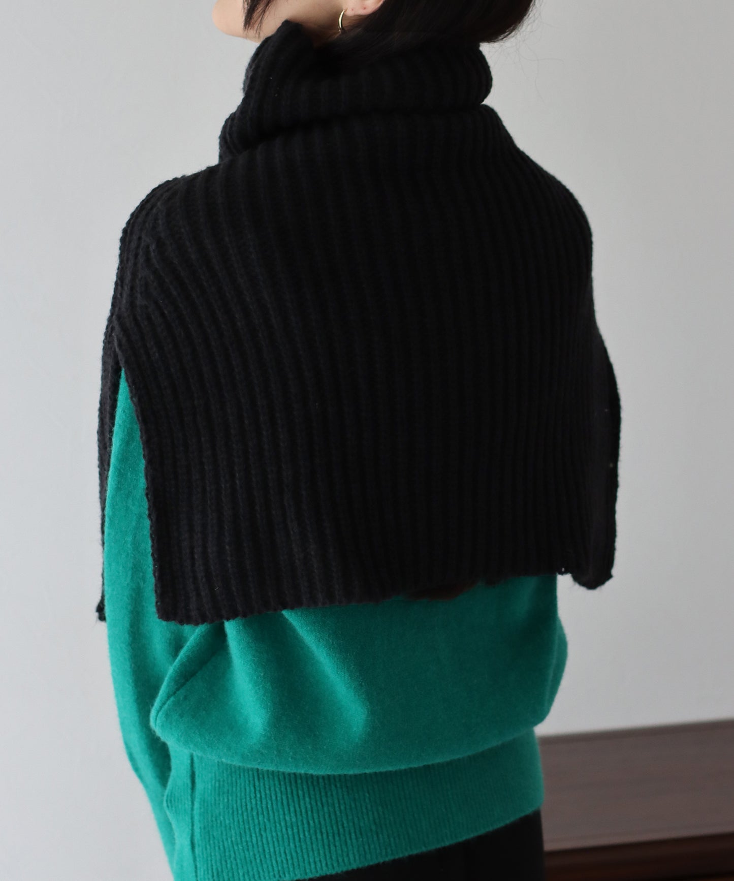 【SALE】ワイドリブネックウォーマー