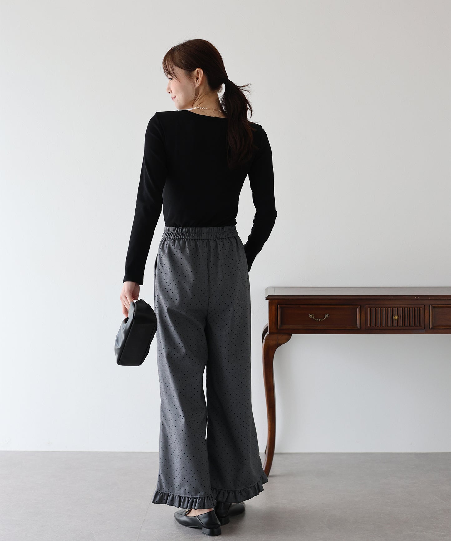 【SALE】フリルドットパンツ