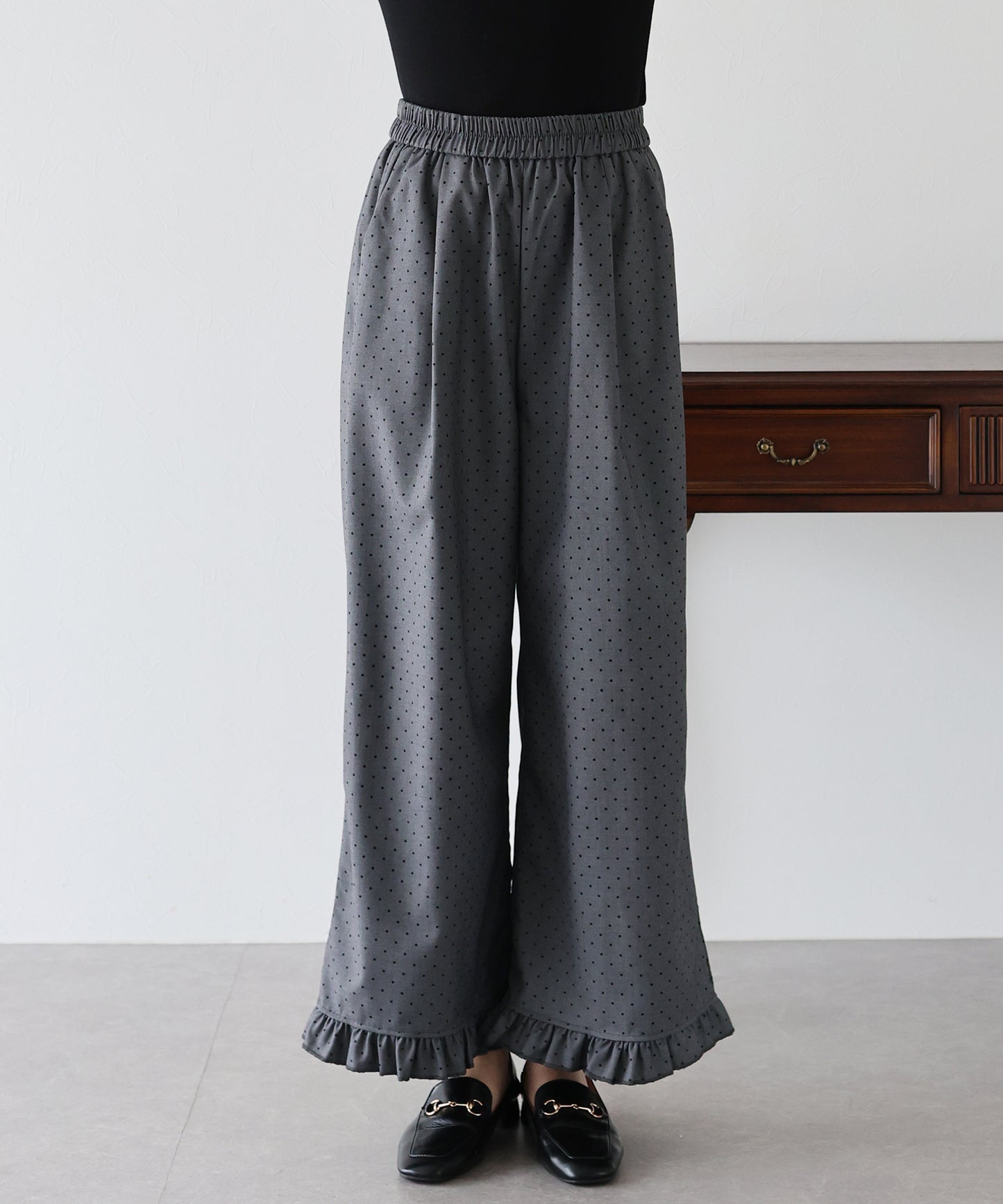 【SALE】フリルドットパンツ