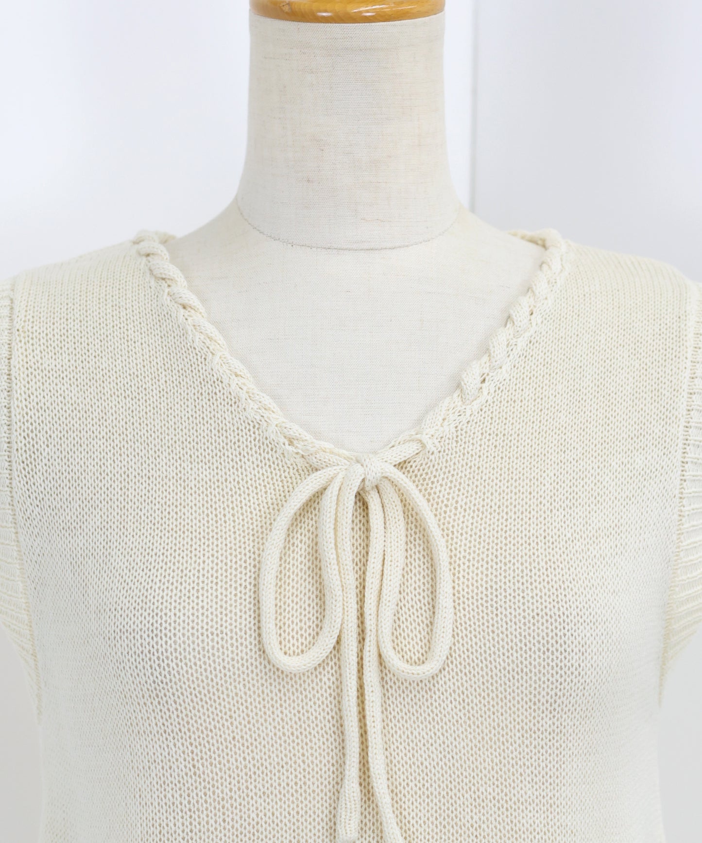 【SALE】リボンノースリサマーニット【ネコポス】