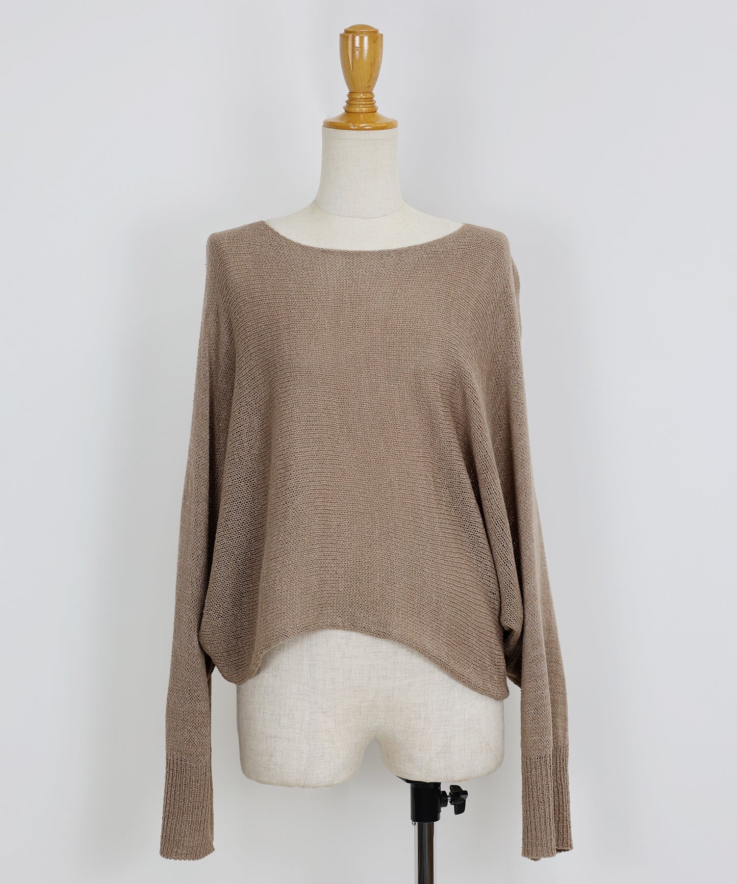 【TIME SALE】メッシュドルマンニット