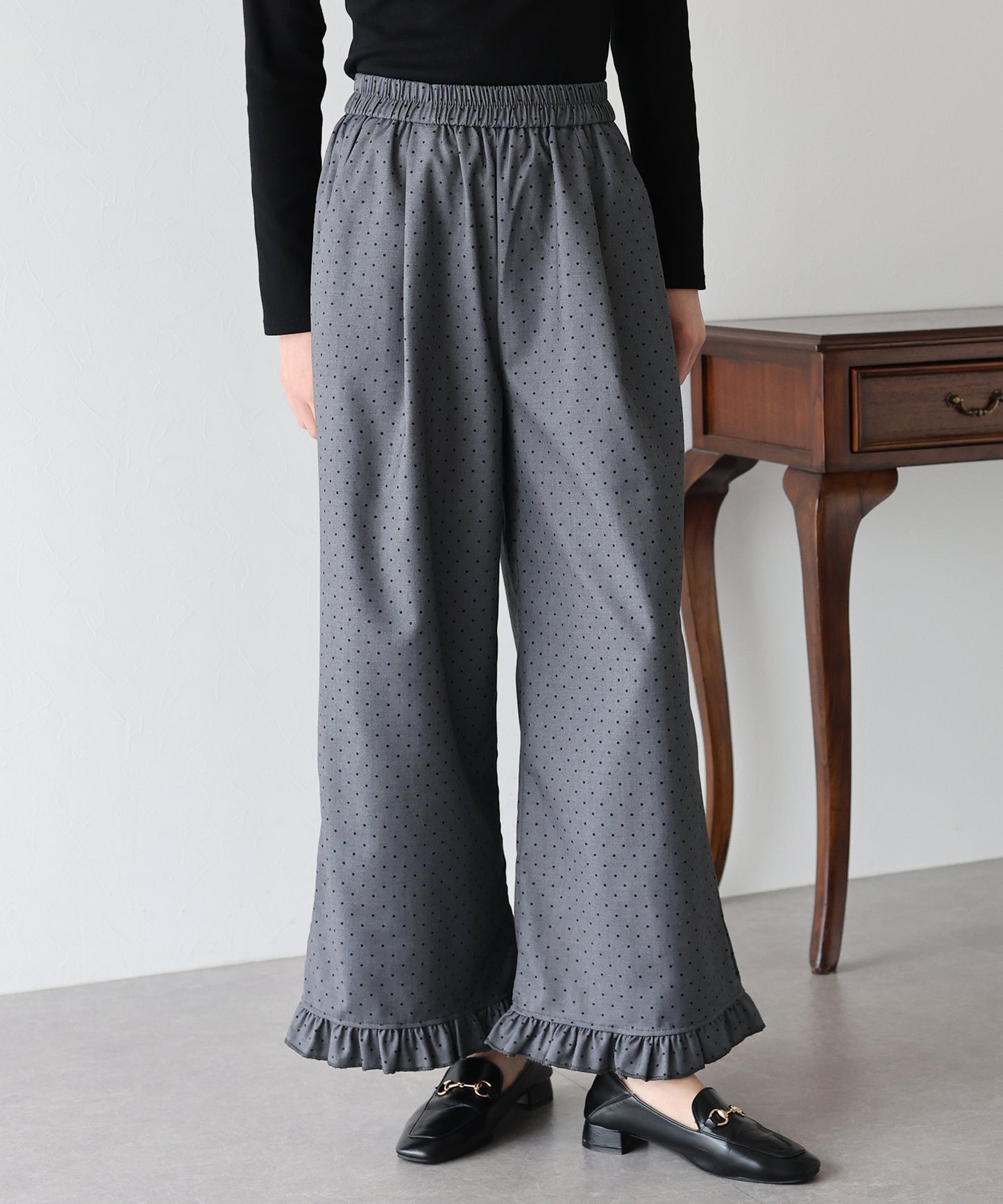 【SALE】フリルドットパンツ