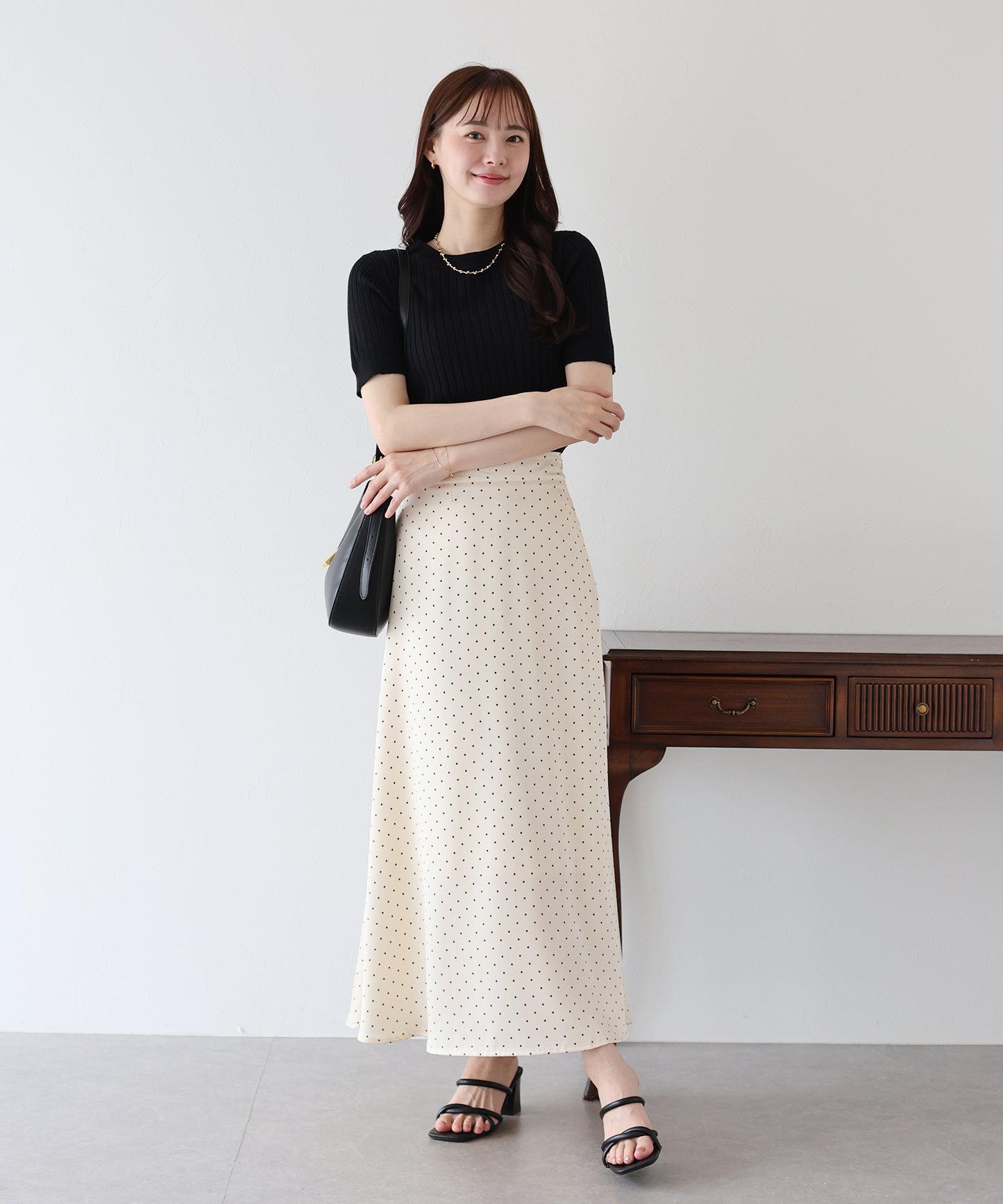 【TIME SALE】サマーリブニットトップス【ネコポス】