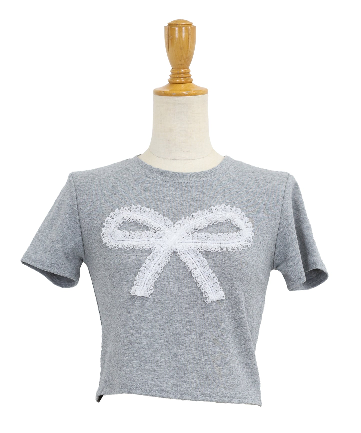 【SALE】レースリボンTシャツ【ネコポス】