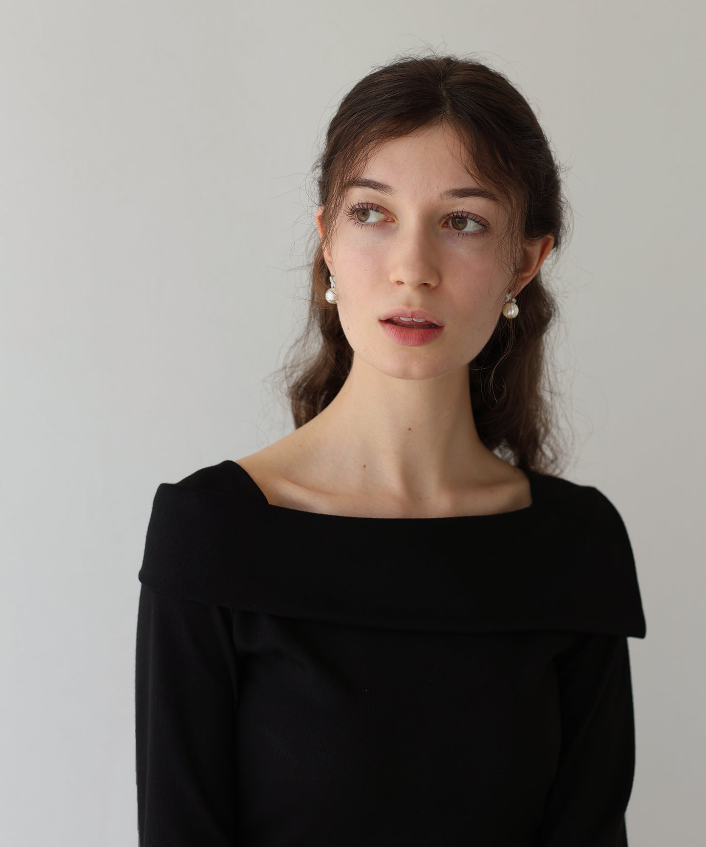 【SALE】パール&クロスビジュー ピアス& イヤリング【ネコポス】