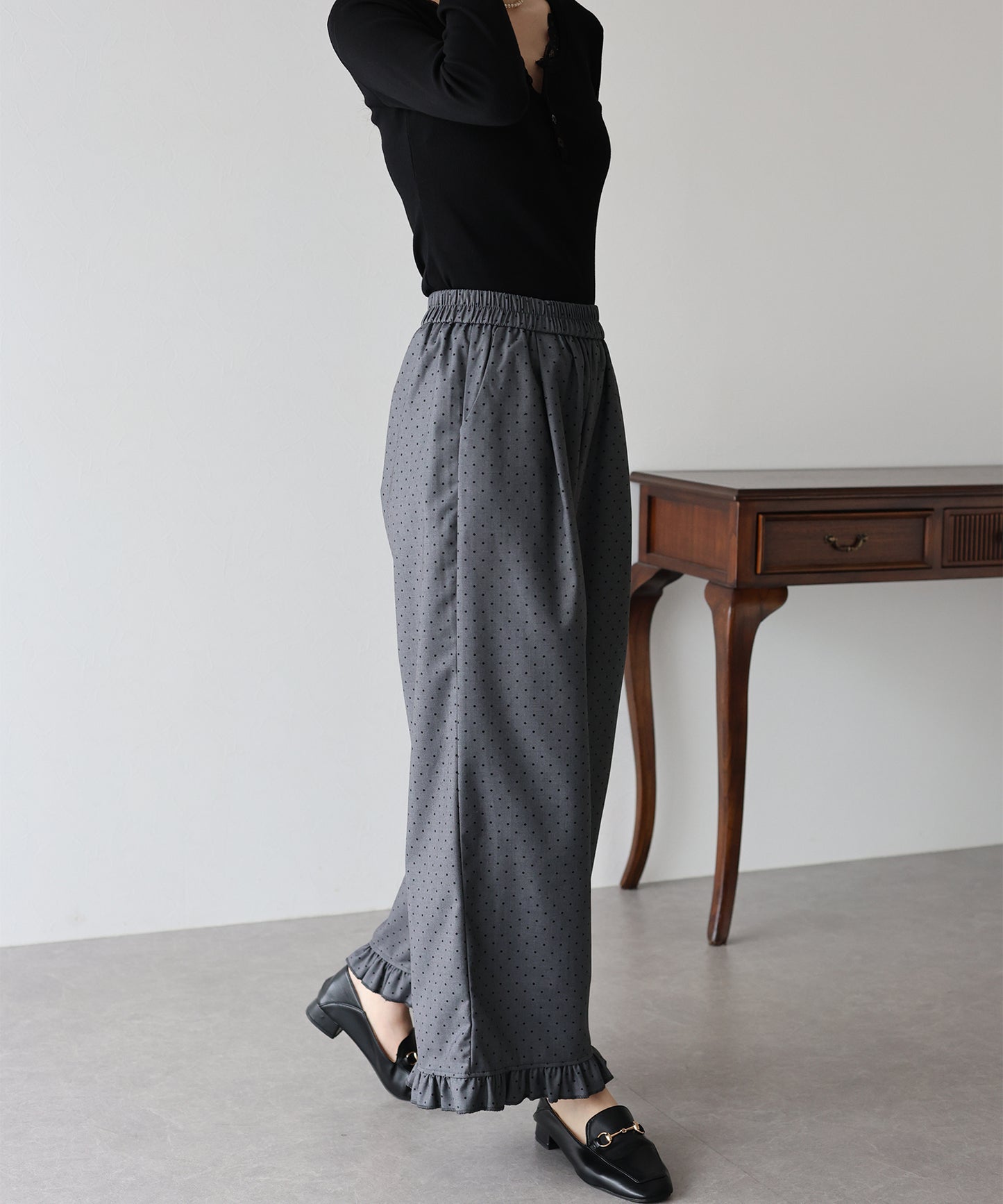 【SALE】フリルドットパンツ