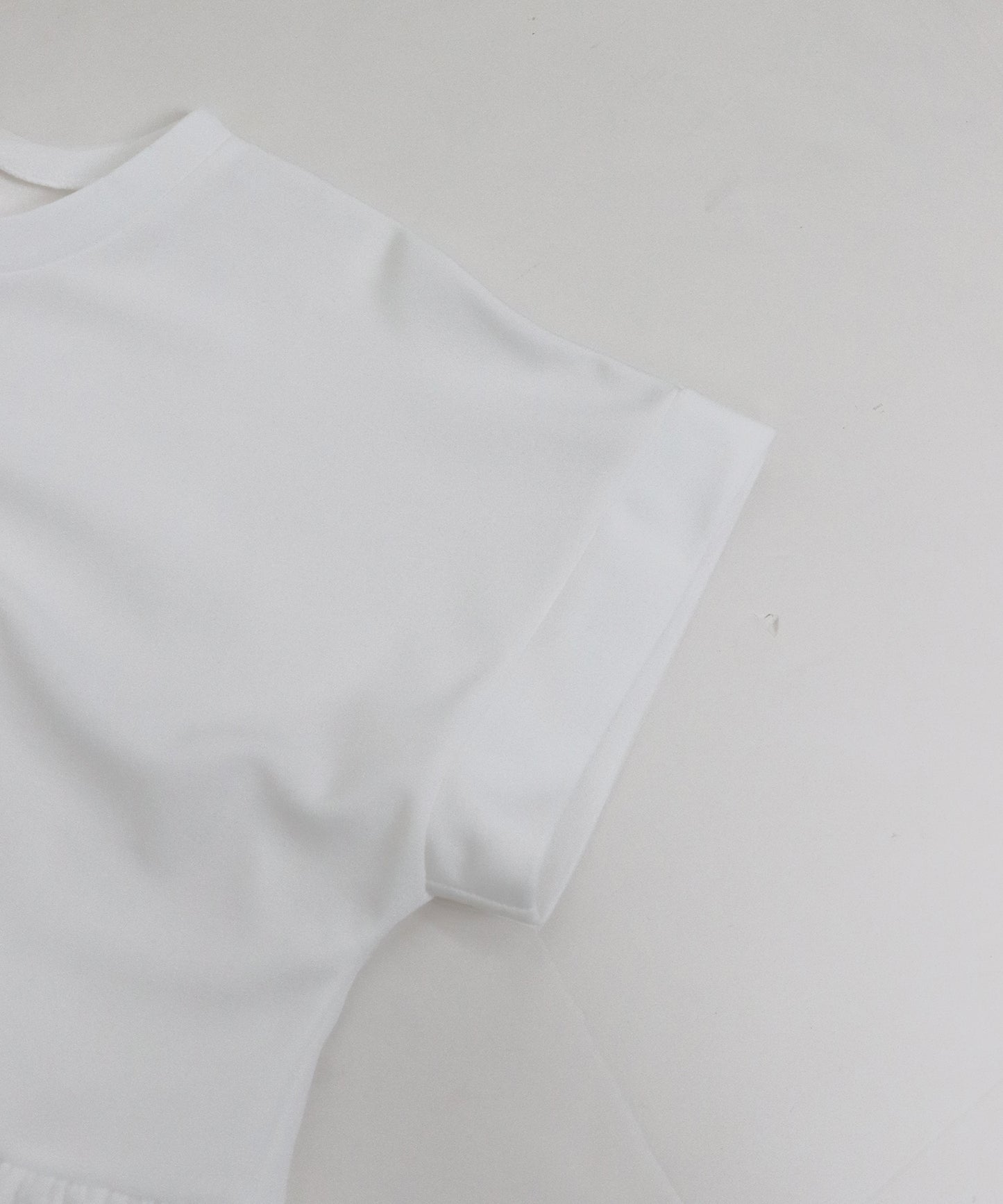 【TIME SALE】ペプラム切替カットソー