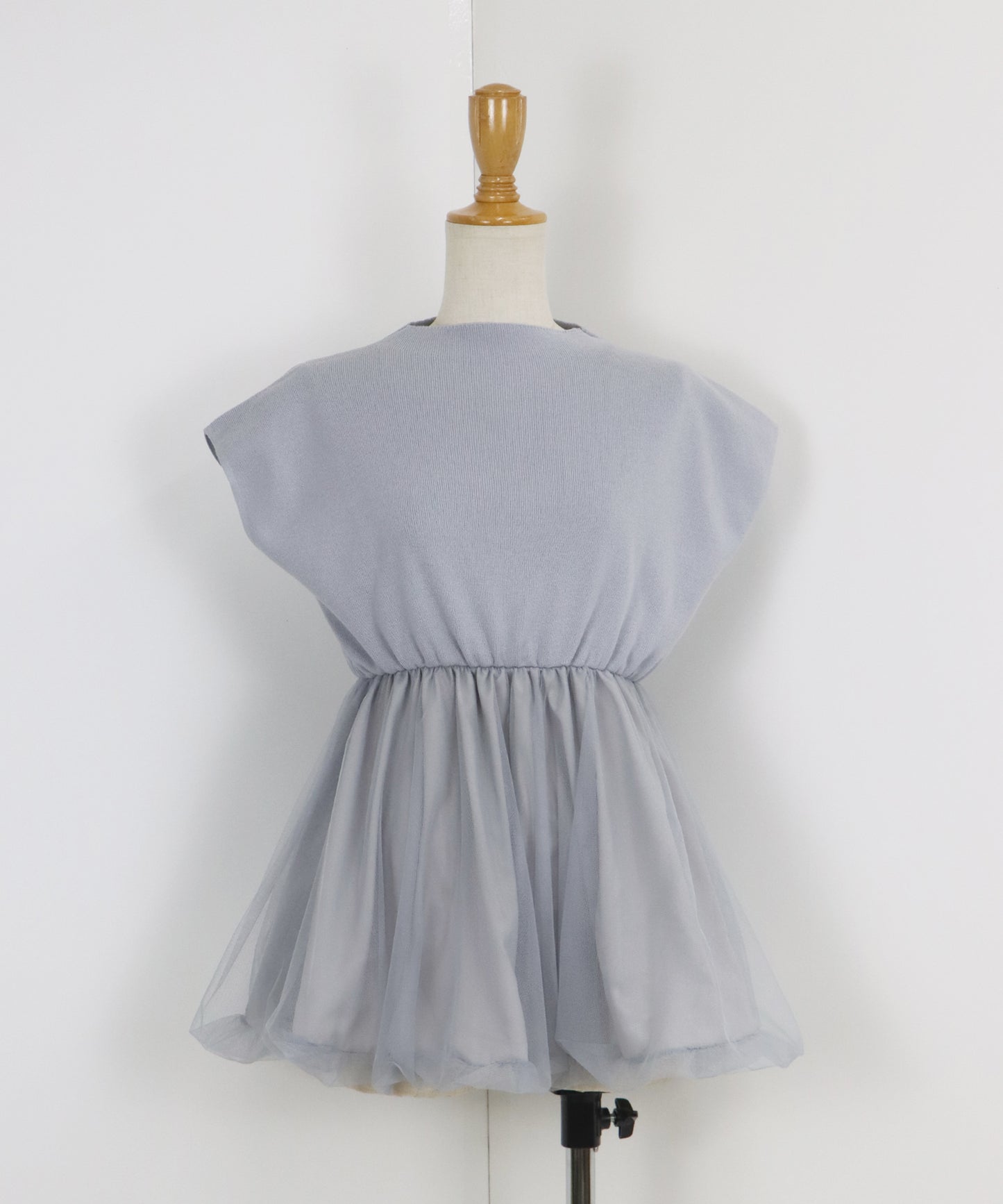 【SALE】バルーンチュールドッキングニット