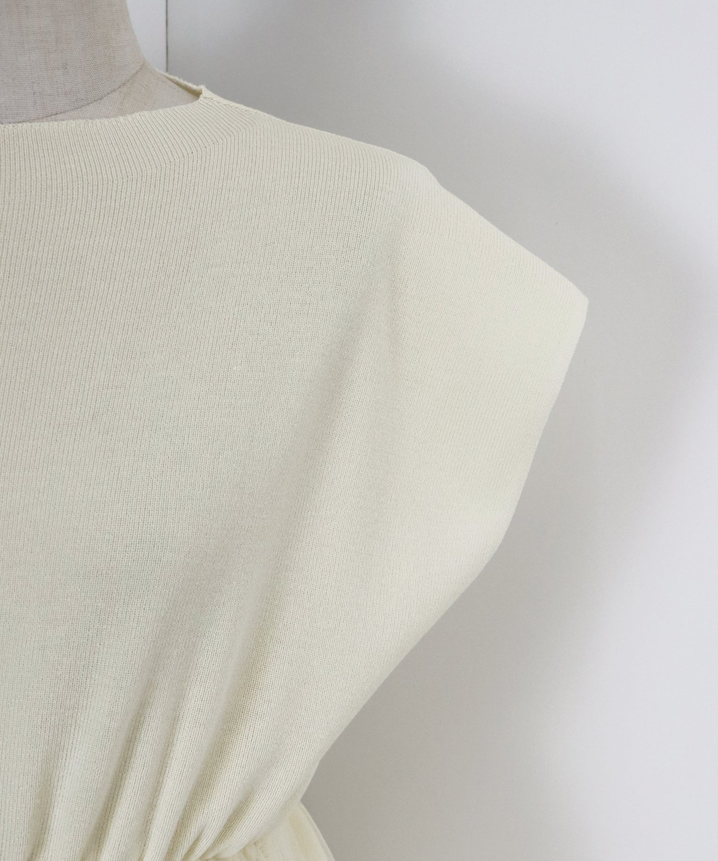 【TIME SALE】バルーンチュールドッキングニット