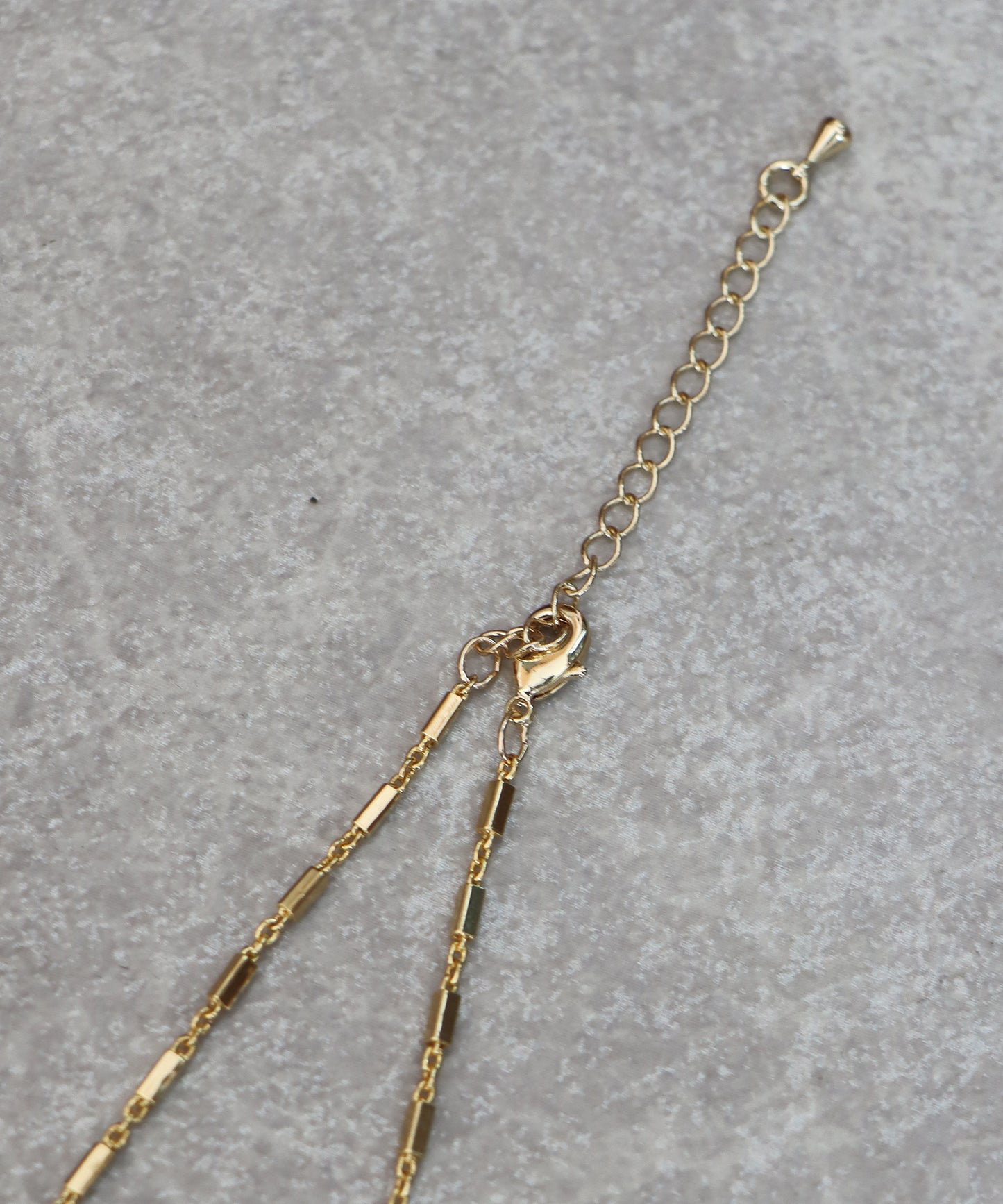 スクエアチェーンネックレス / ニッケルフリー【ネコポス】