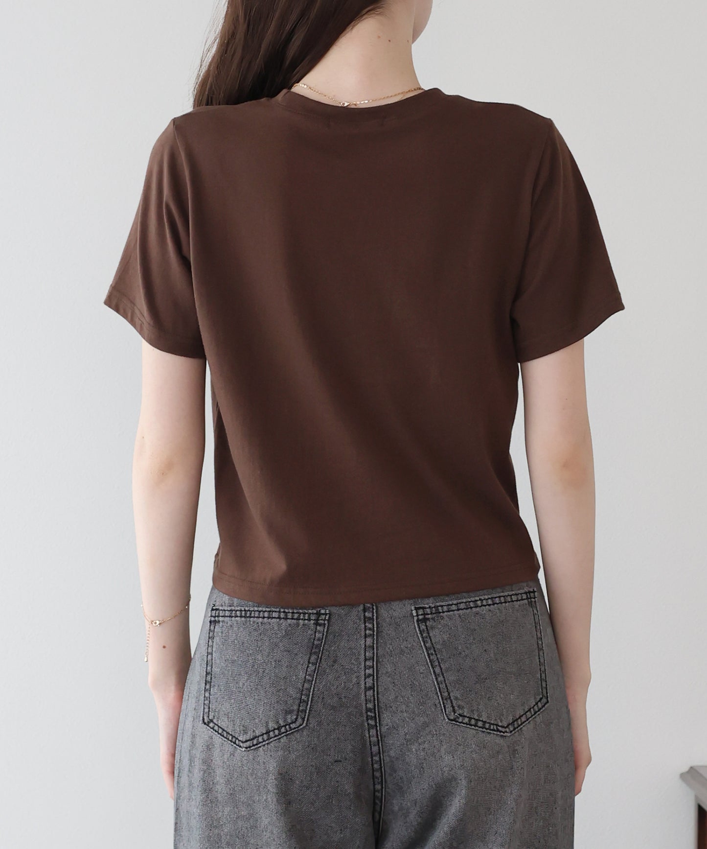 ハートレースショートTシャツ【メール便】