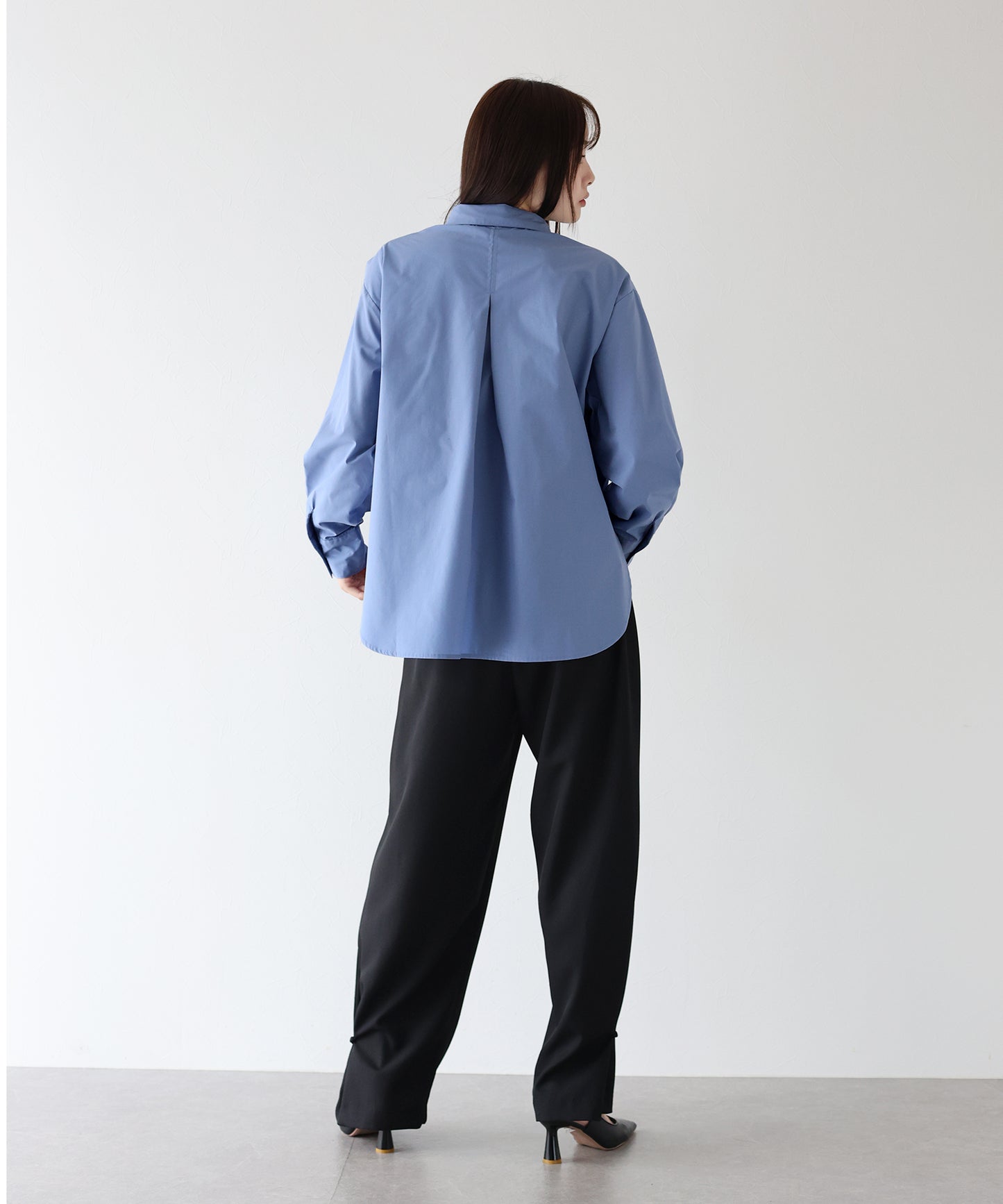 【TIME SALE】タック袖ビッグシャツ