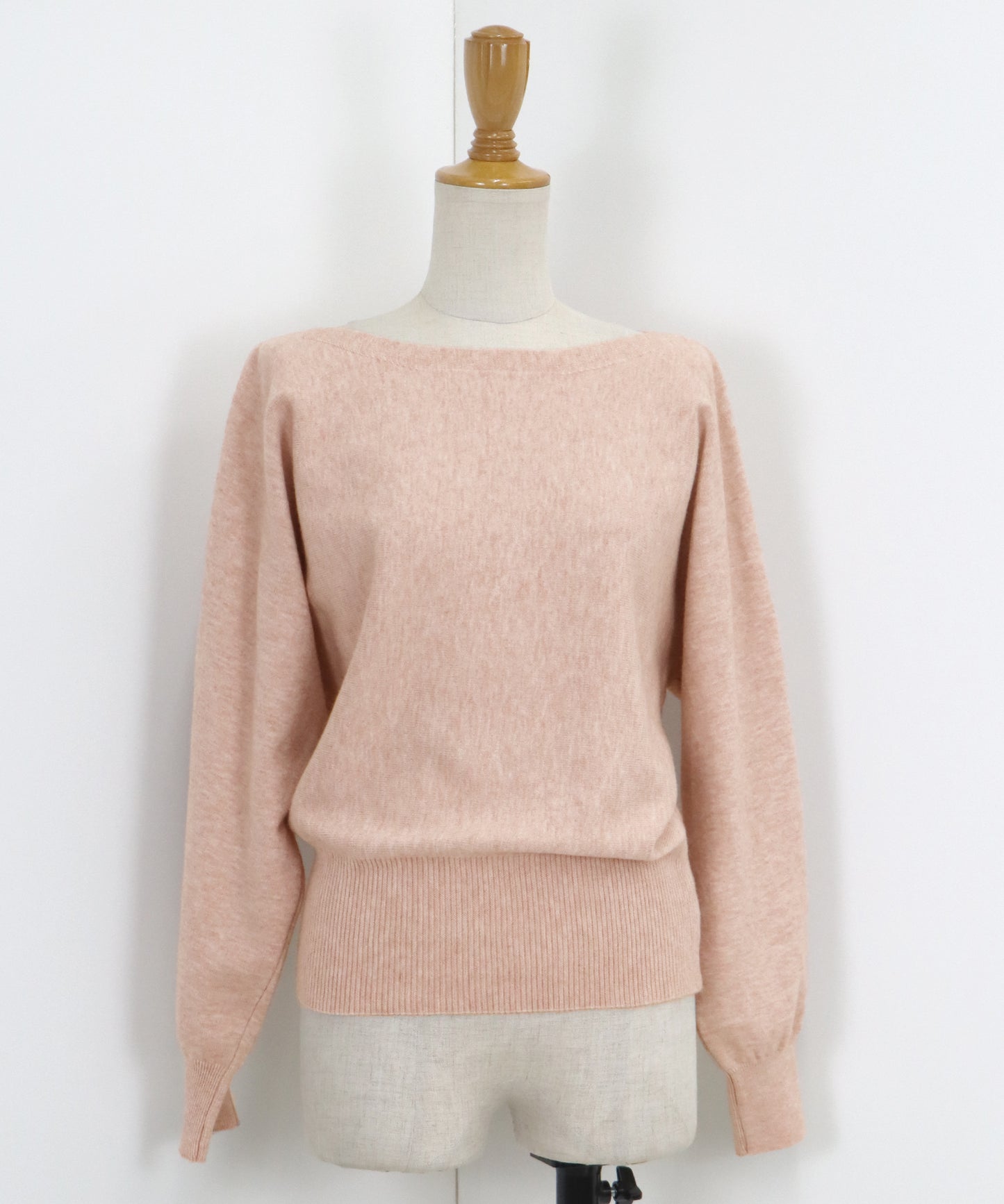 【SALE】ボートネックドルマンニット