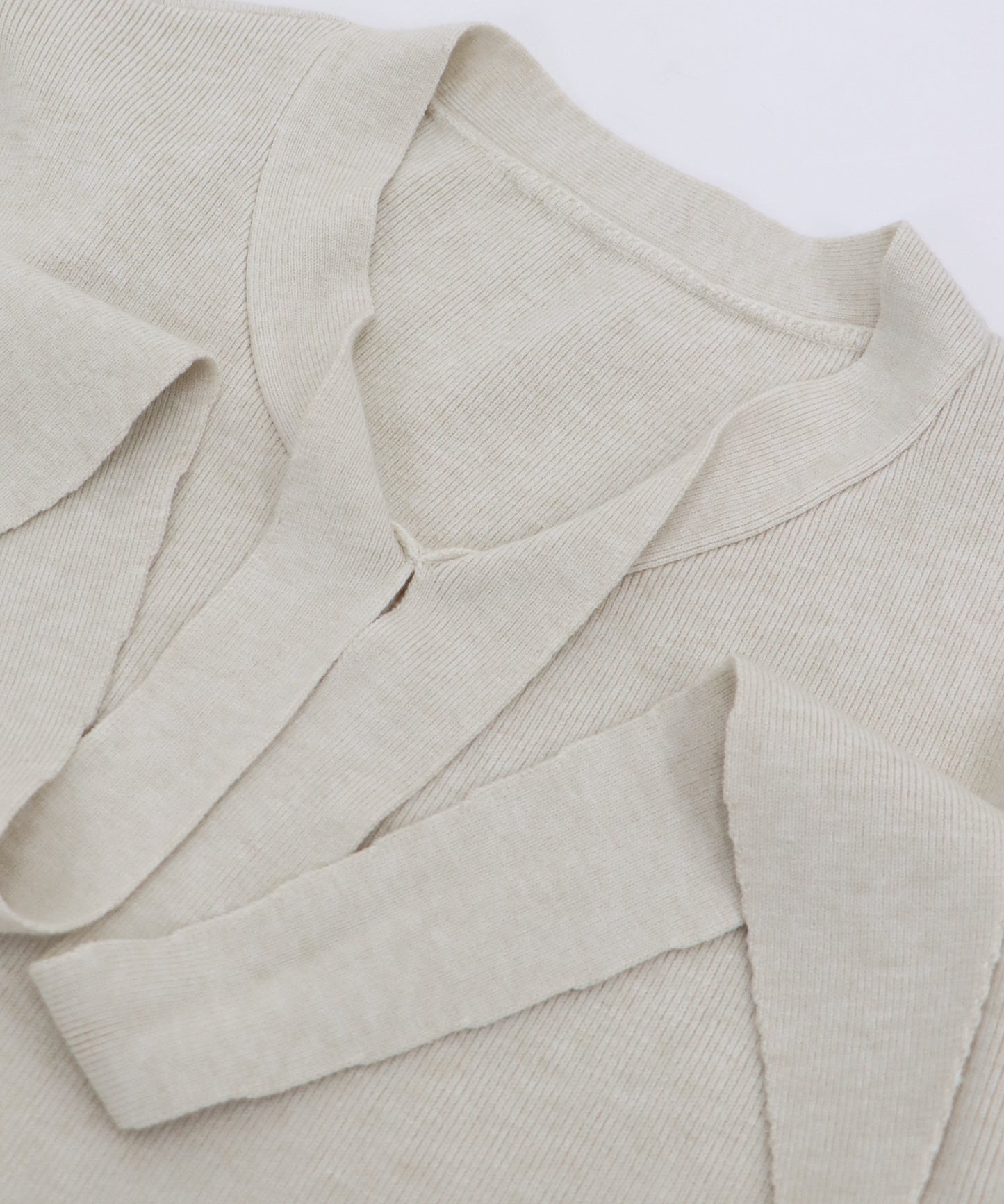 【TIME SALE】ボウタイニットワンピース