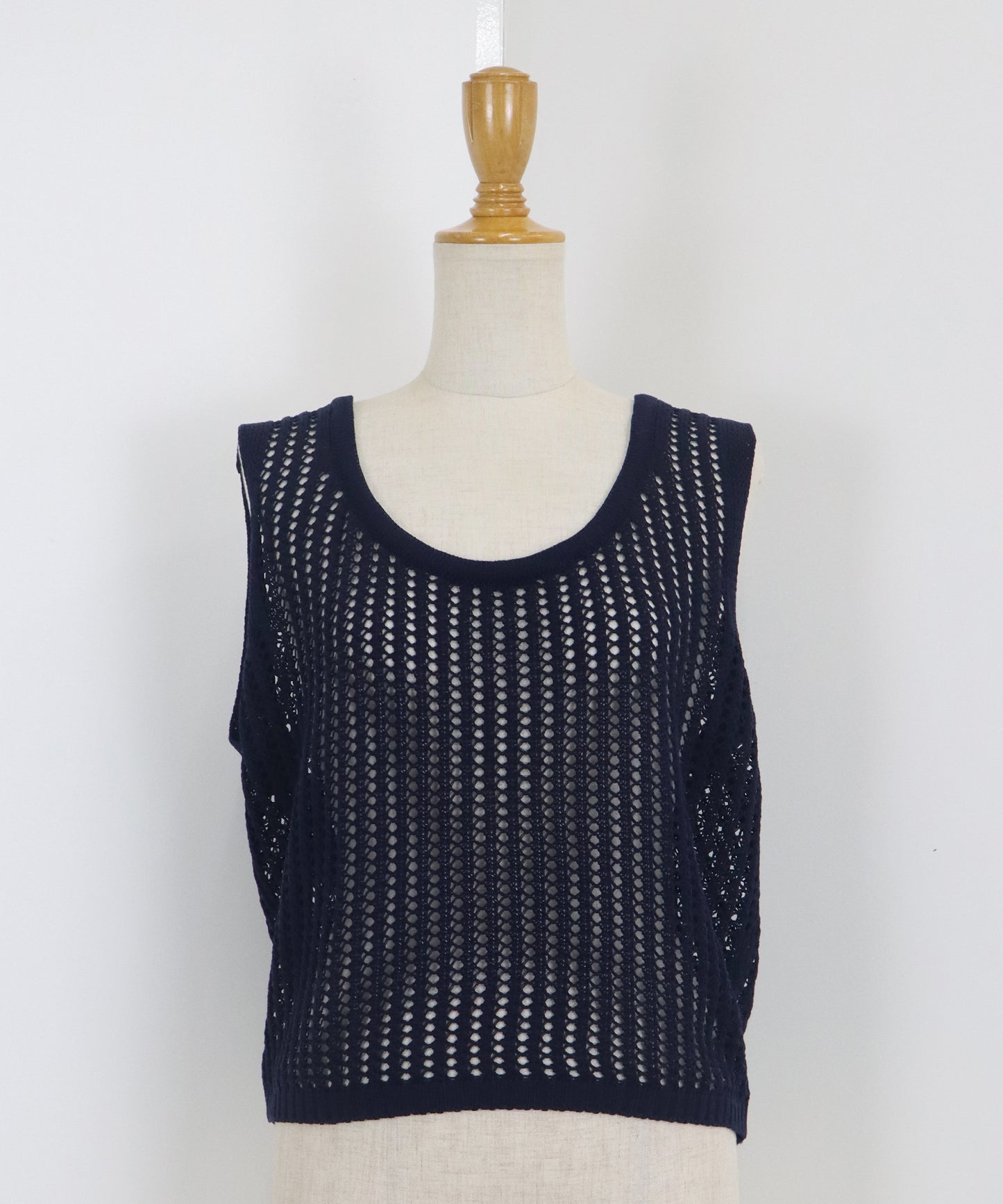 【SALE】バックリボンメッシュベスト【ネコポス】