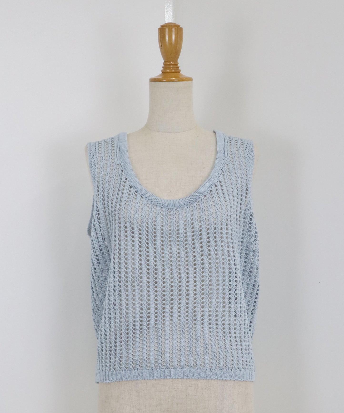 【SALE】バックリボンメッシュベスト【ネコポス】