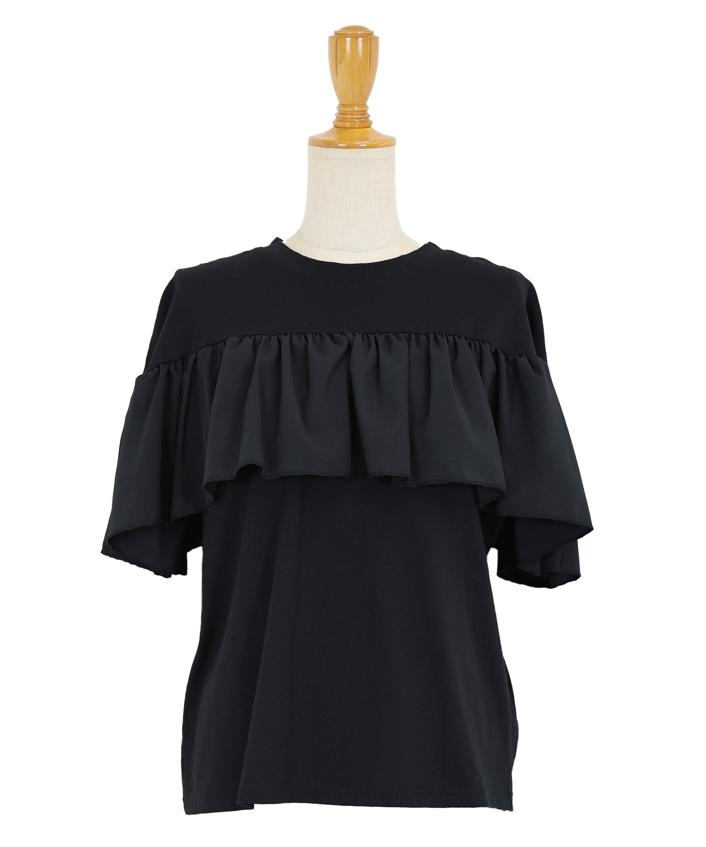 フリルデザインカットソー【ネコポス】