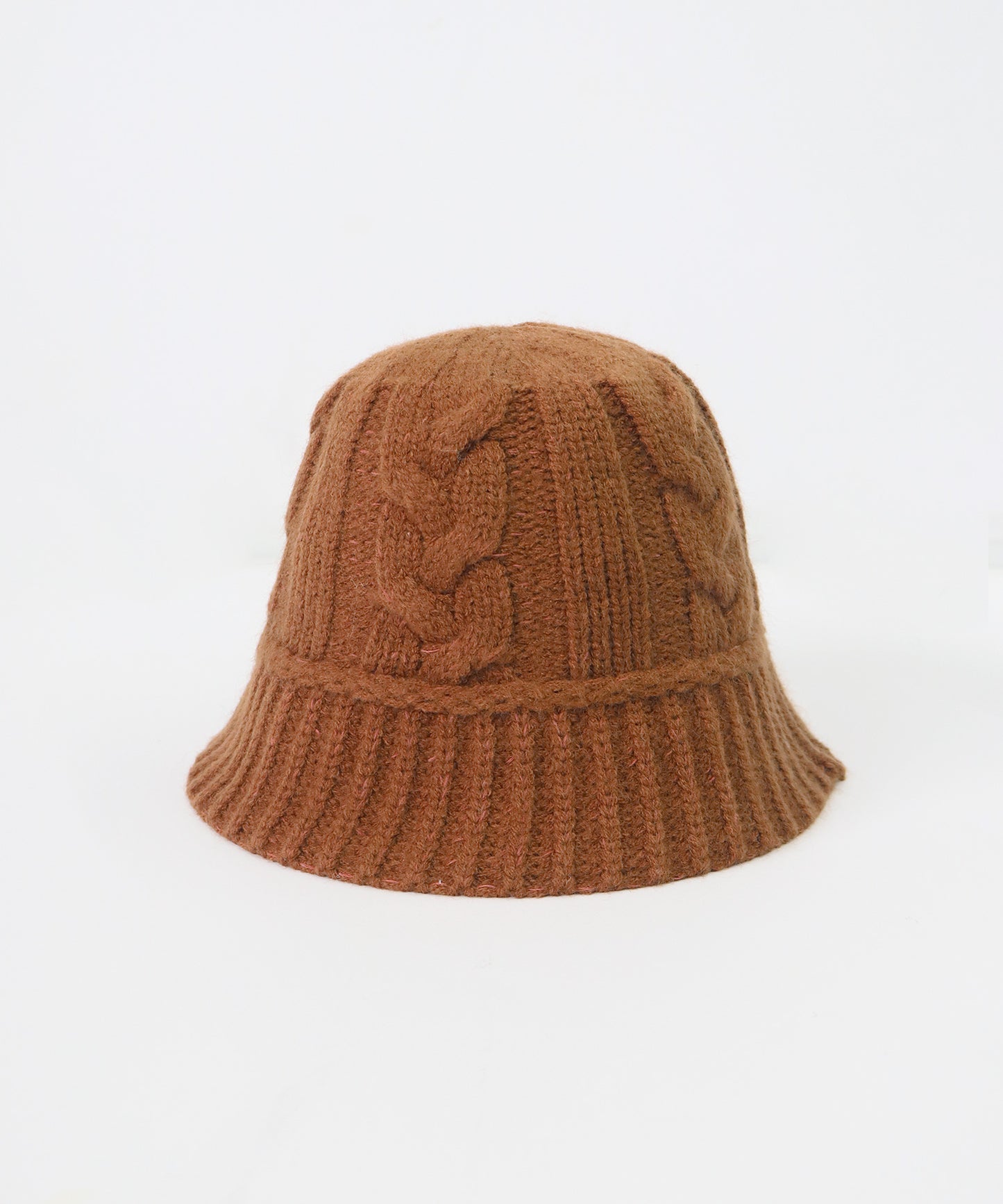 【SALE】ケーブルニットバケットハット