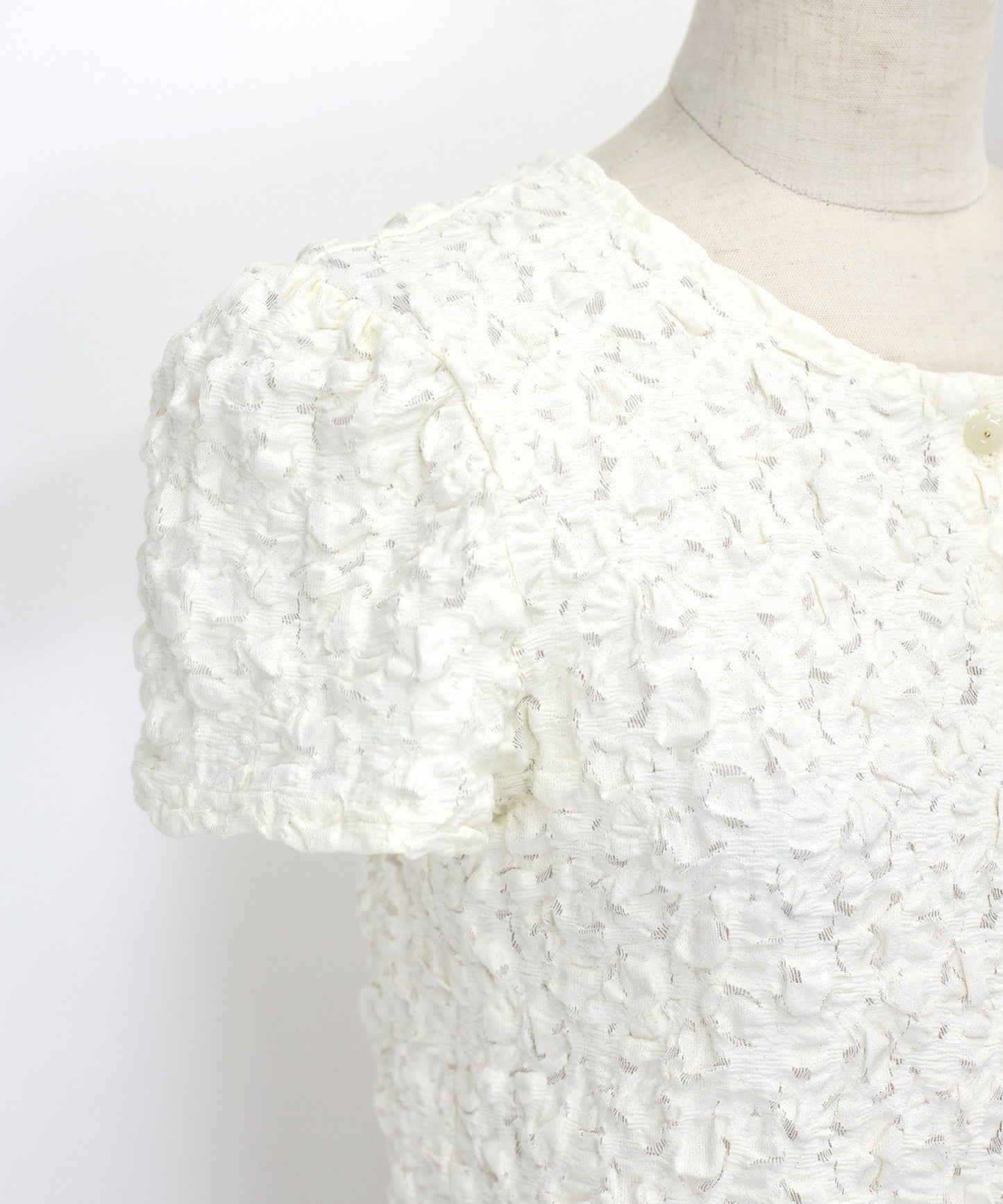 ワッフルカーディガン