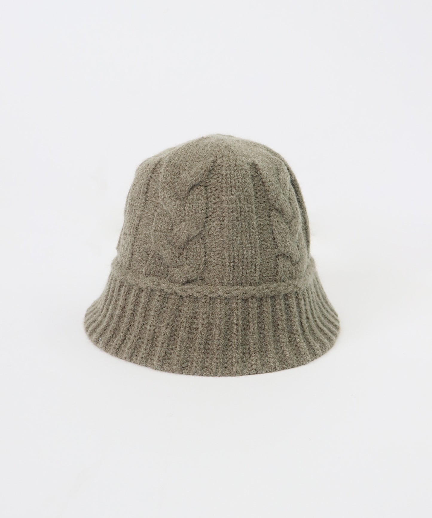【SALE】ケーブルニットバケットハット