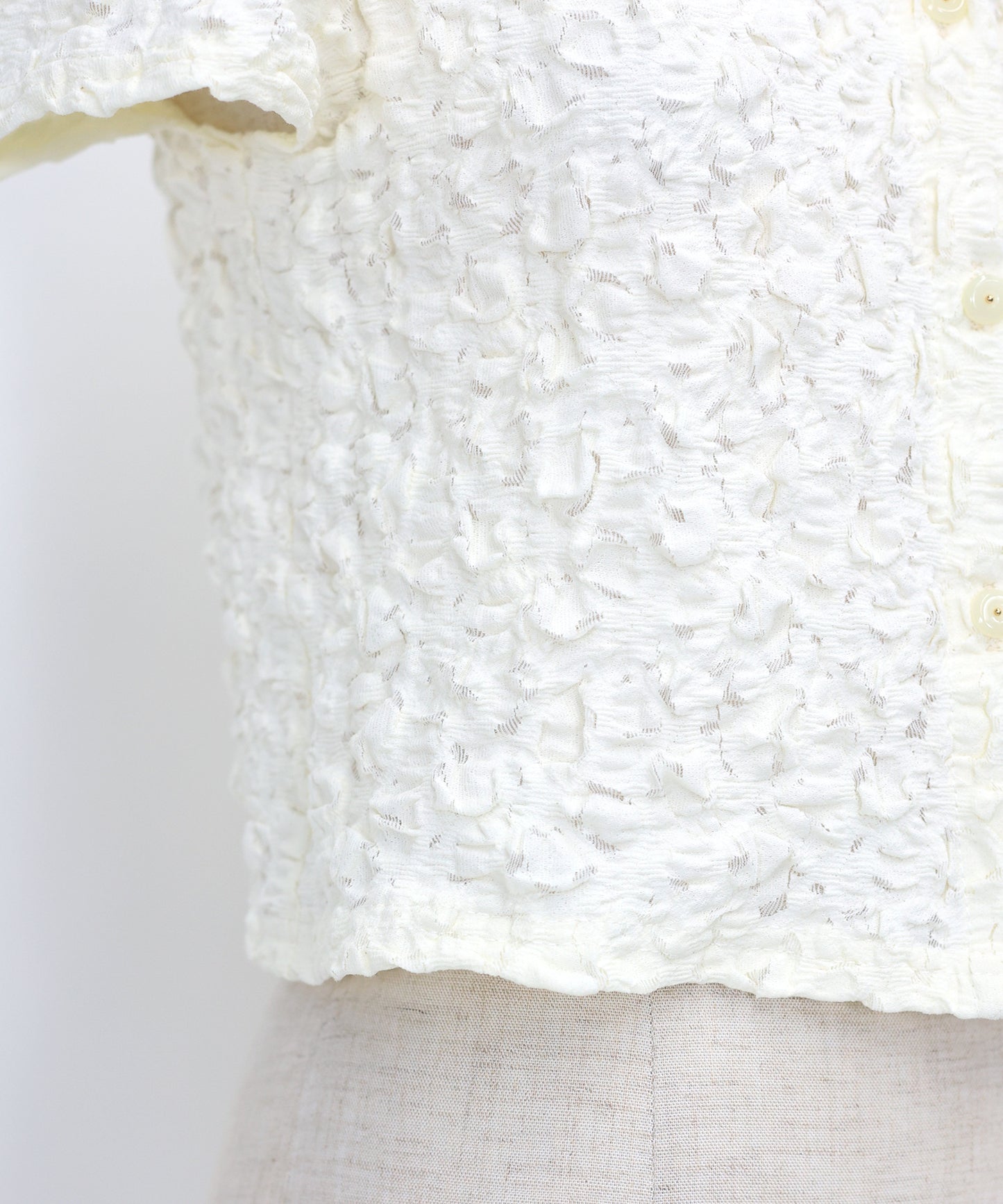 ワッフルカーディガン