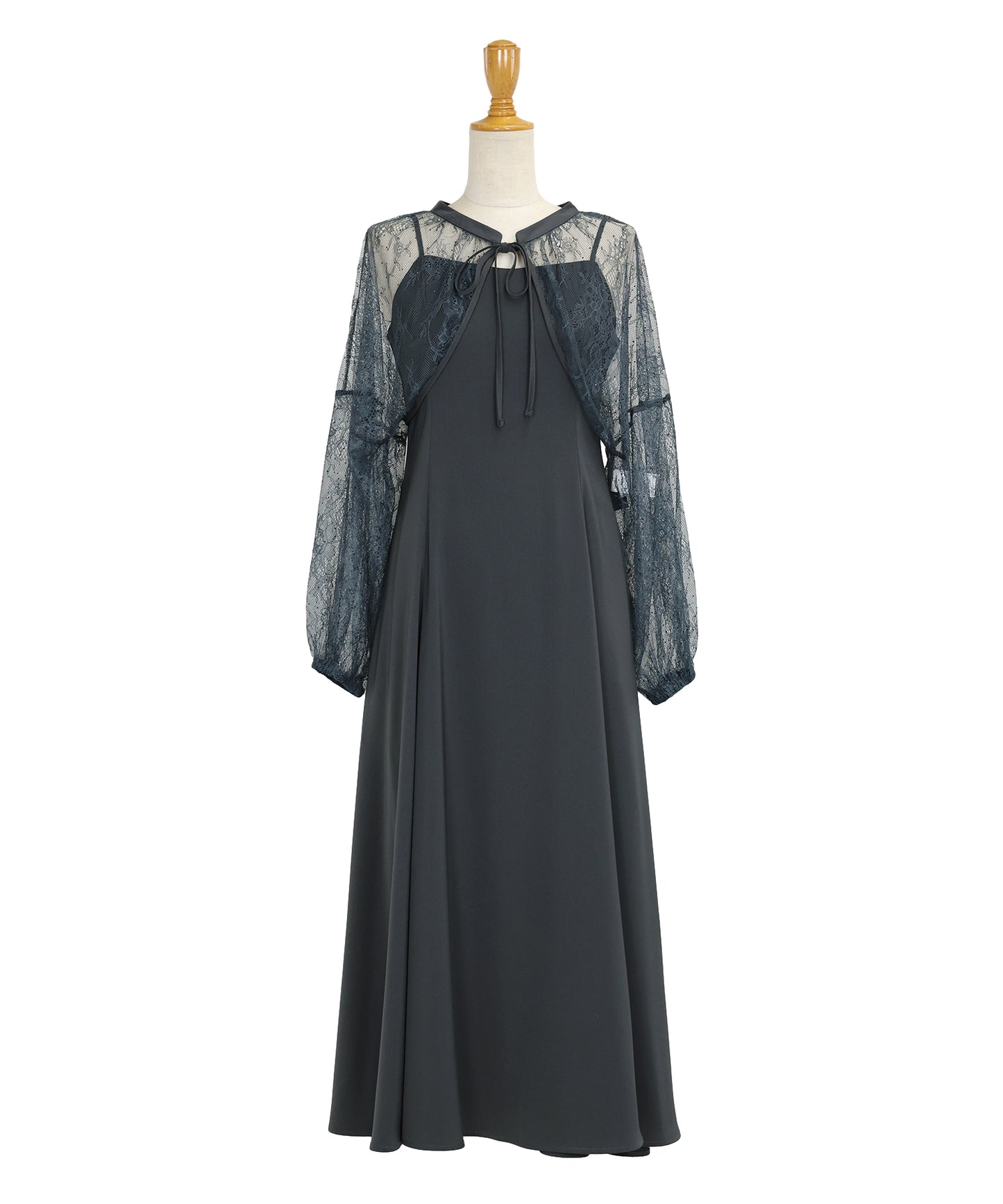 【SALE】レースボレロ×マーメイドワンピースドレス