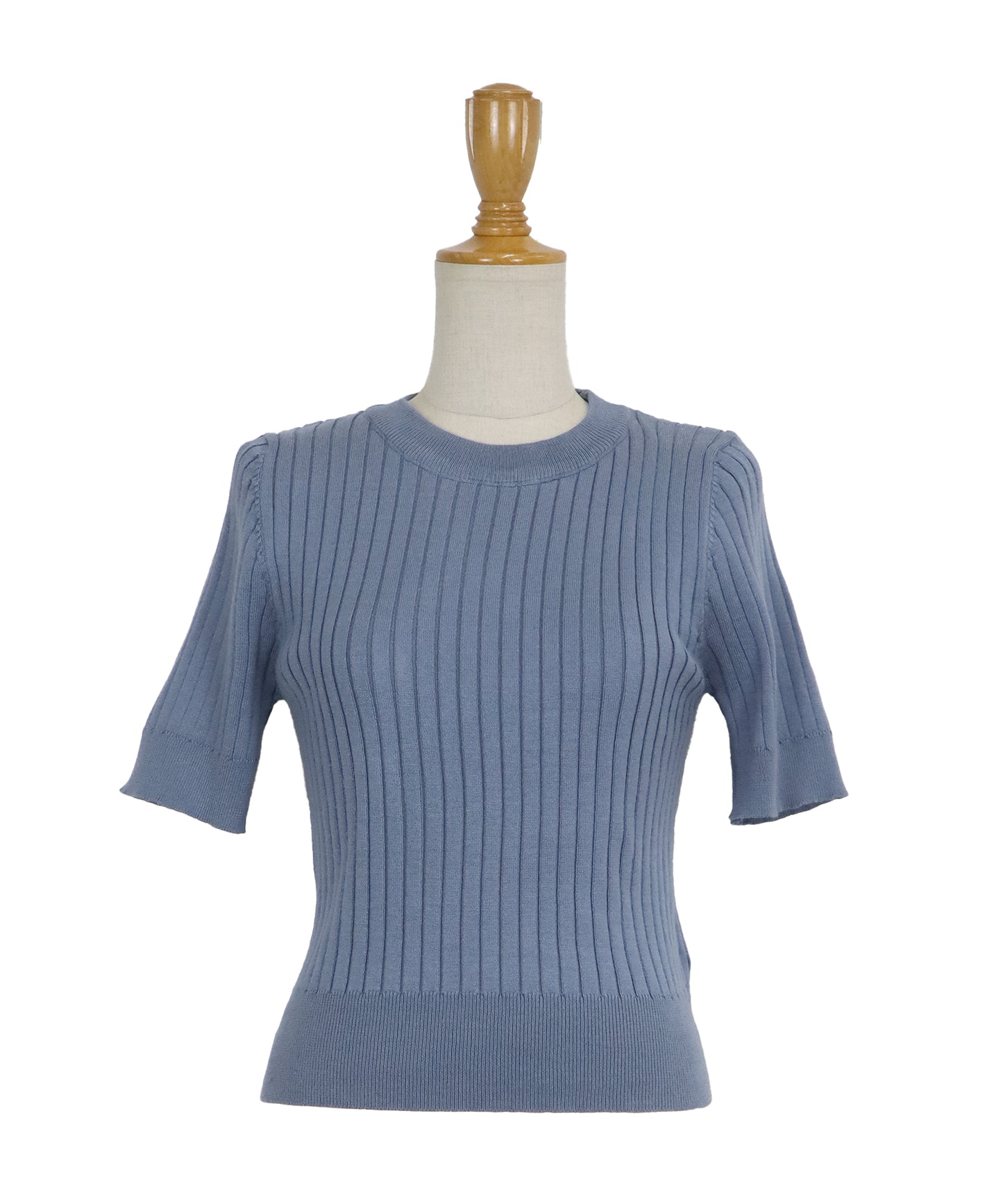 【TIME SALE】サマーリブニットトップス【ネコポス】