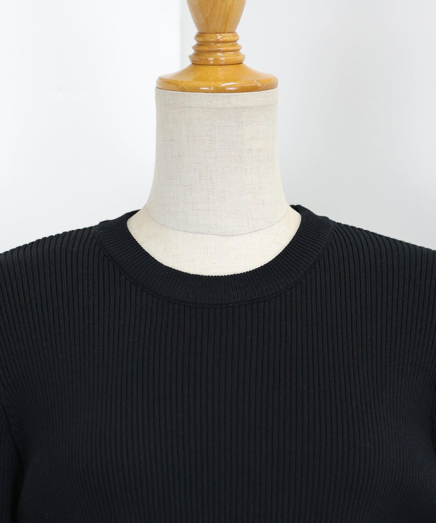 【SALE】チュールニットドッキングワンピース