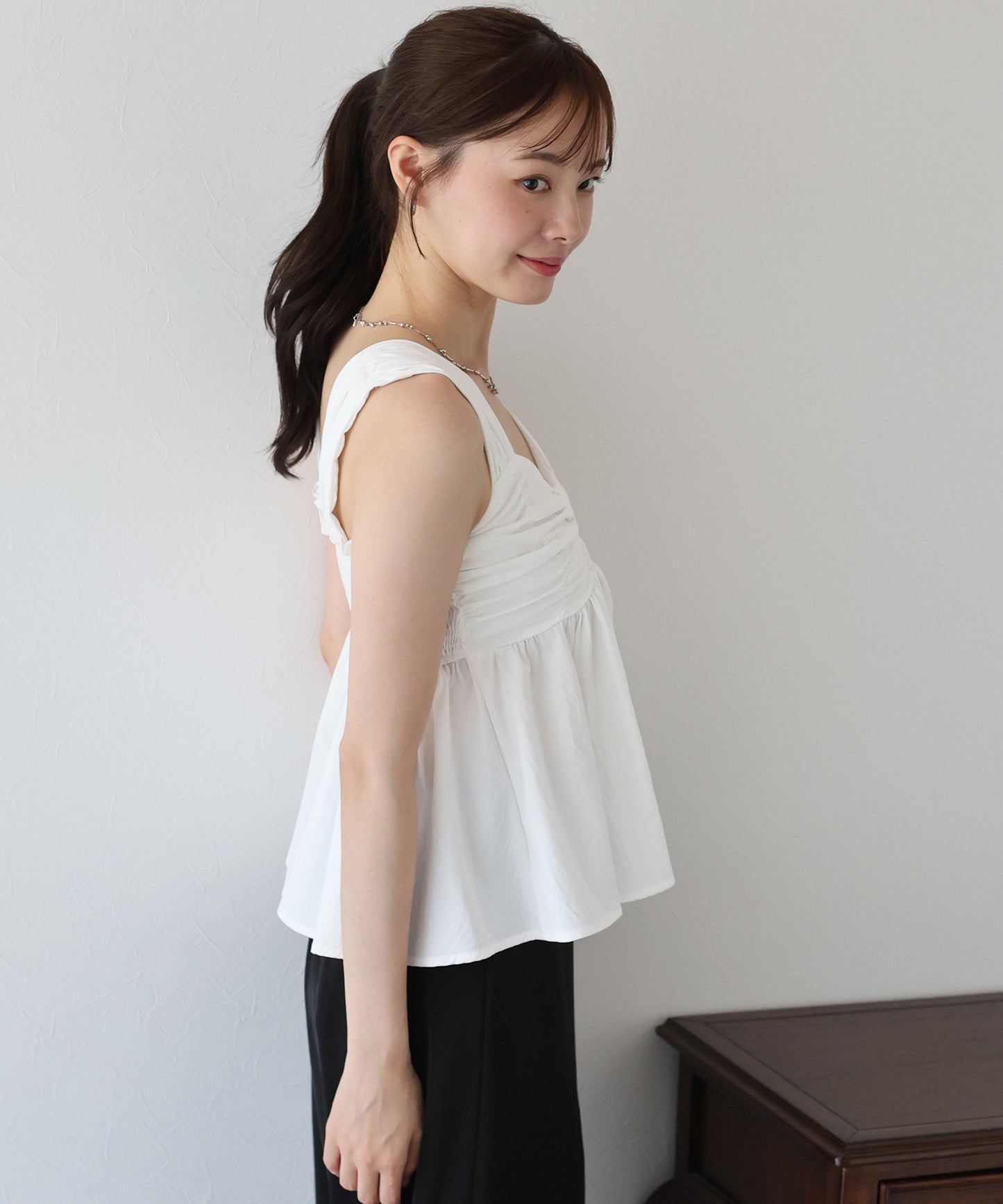 【SALE】リボンキャミソール【ネコポス】
