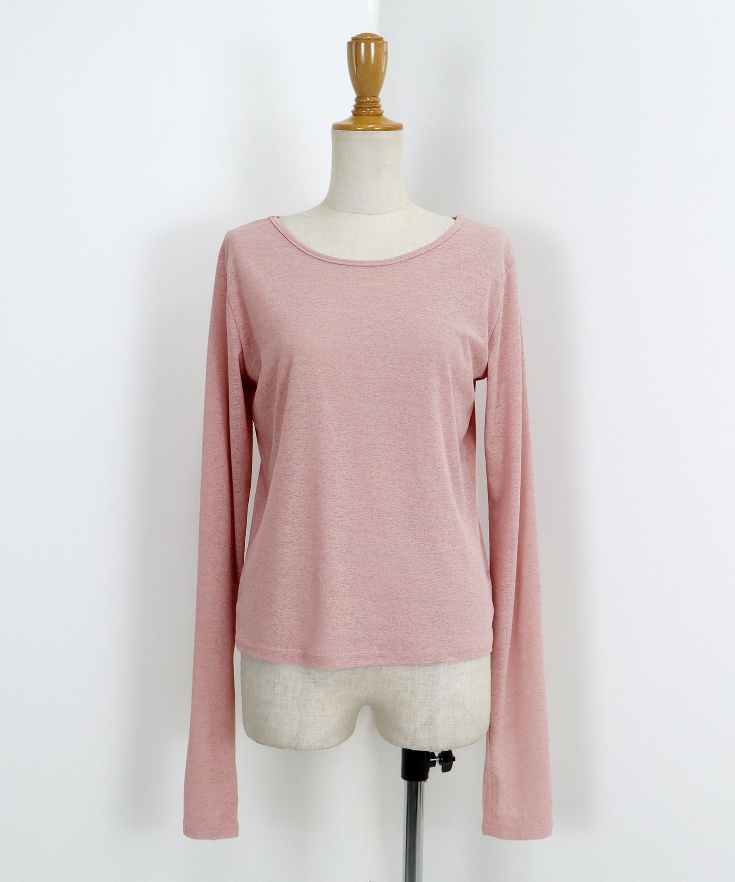 【TIME SALE】クルーネックシアートップス【ネコポス】