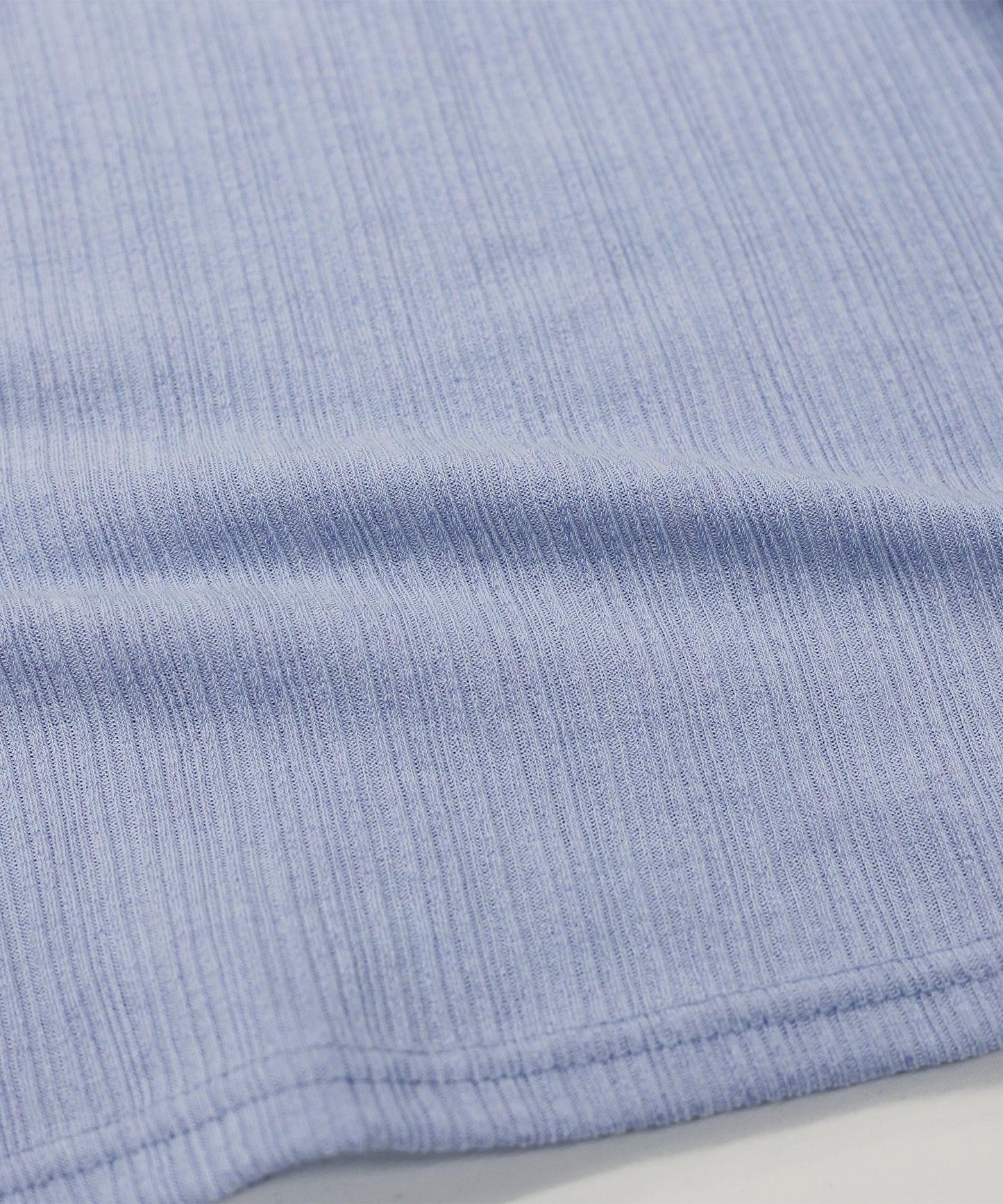 【SALE】袖リボンクロップドリブトップス【ネコポス】