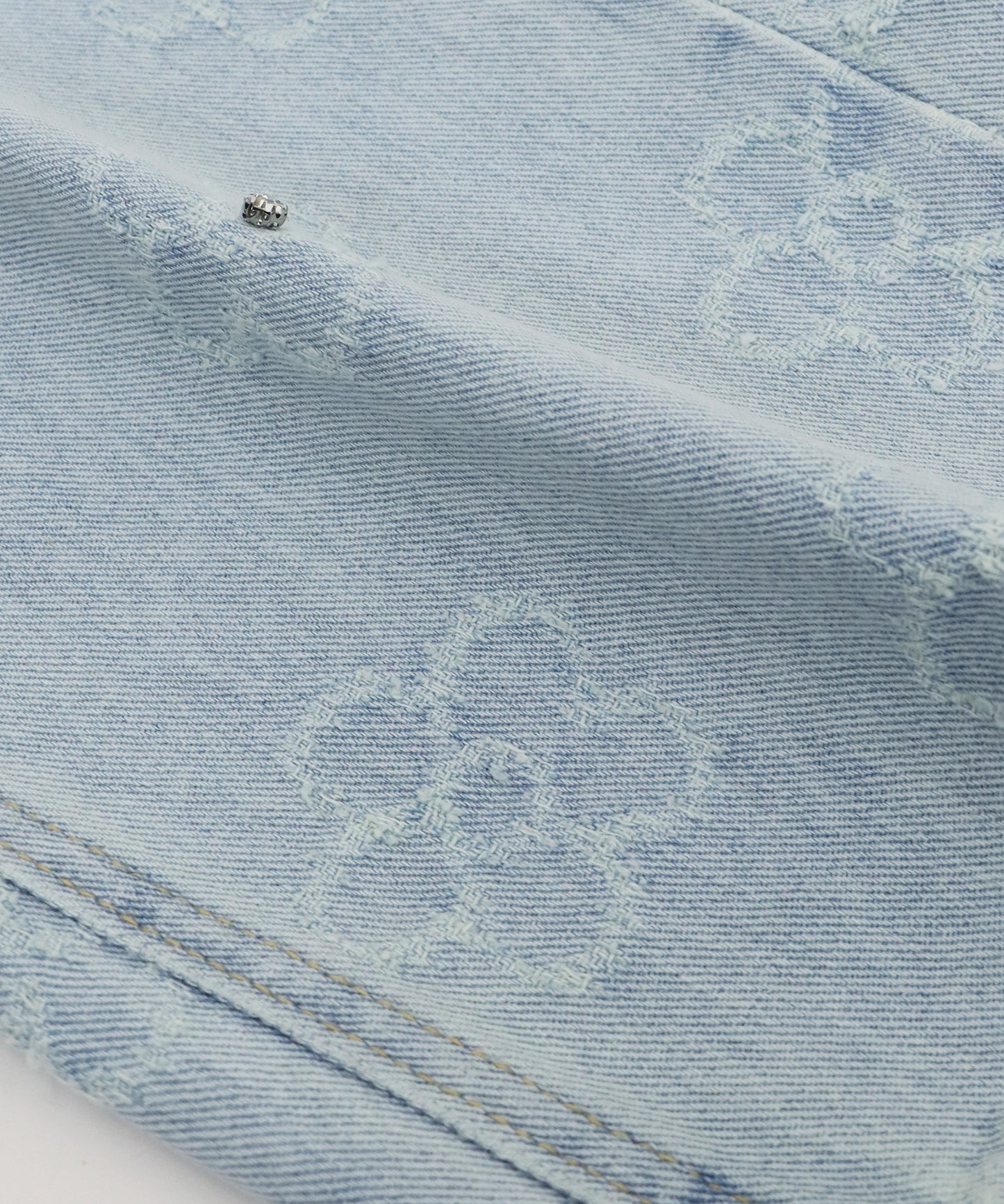 【TIME SALE】フラワーモチーフデニム