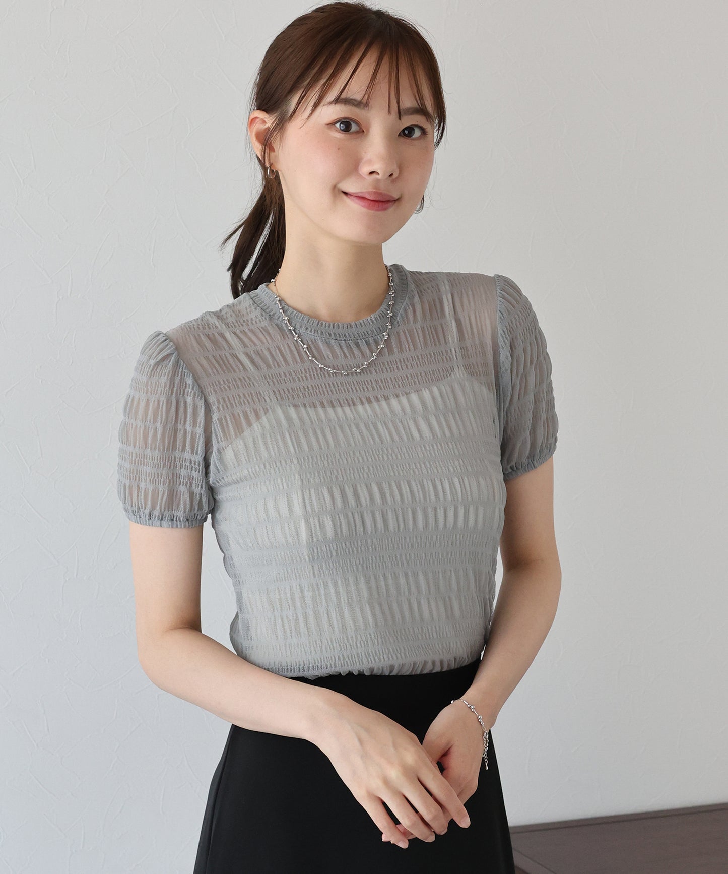シャーリングシアーTシャツ【ネコポス】