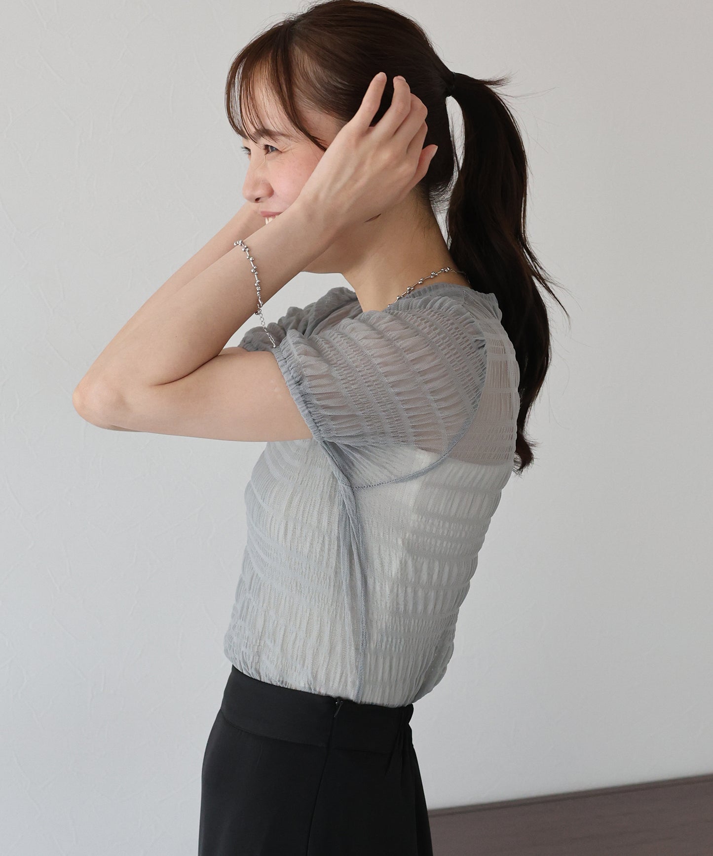 シャーリングシアーTシャツ【ネコポス】