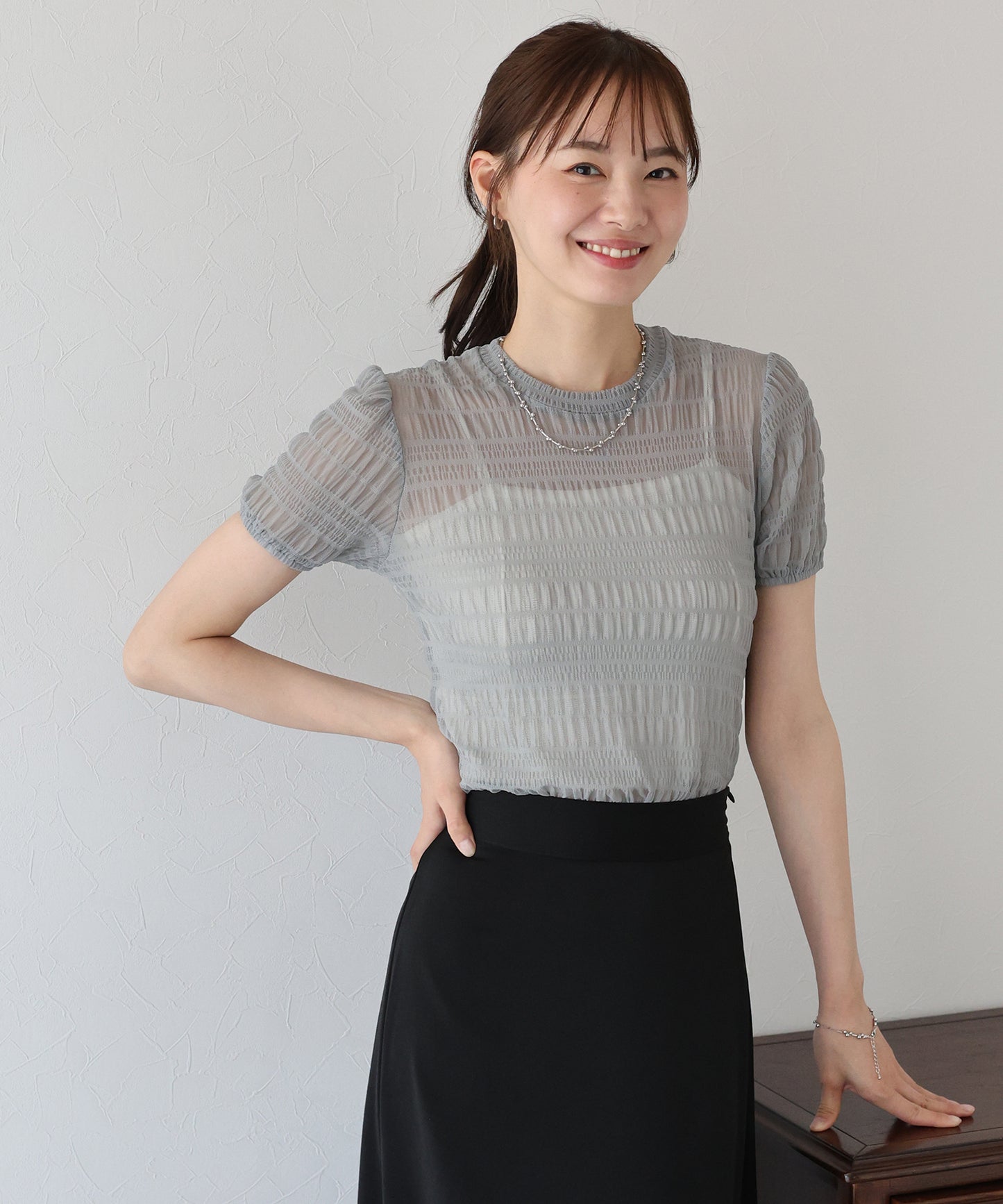シャーリングシアーTシャツ【ネコポス】