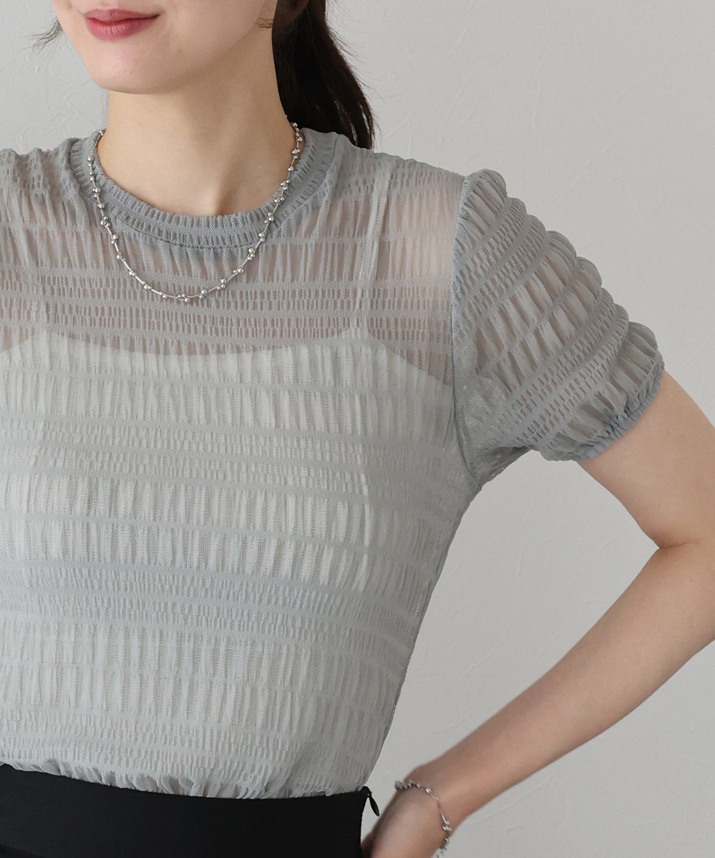 シャーリングシアーTシャツ【ネコポス】