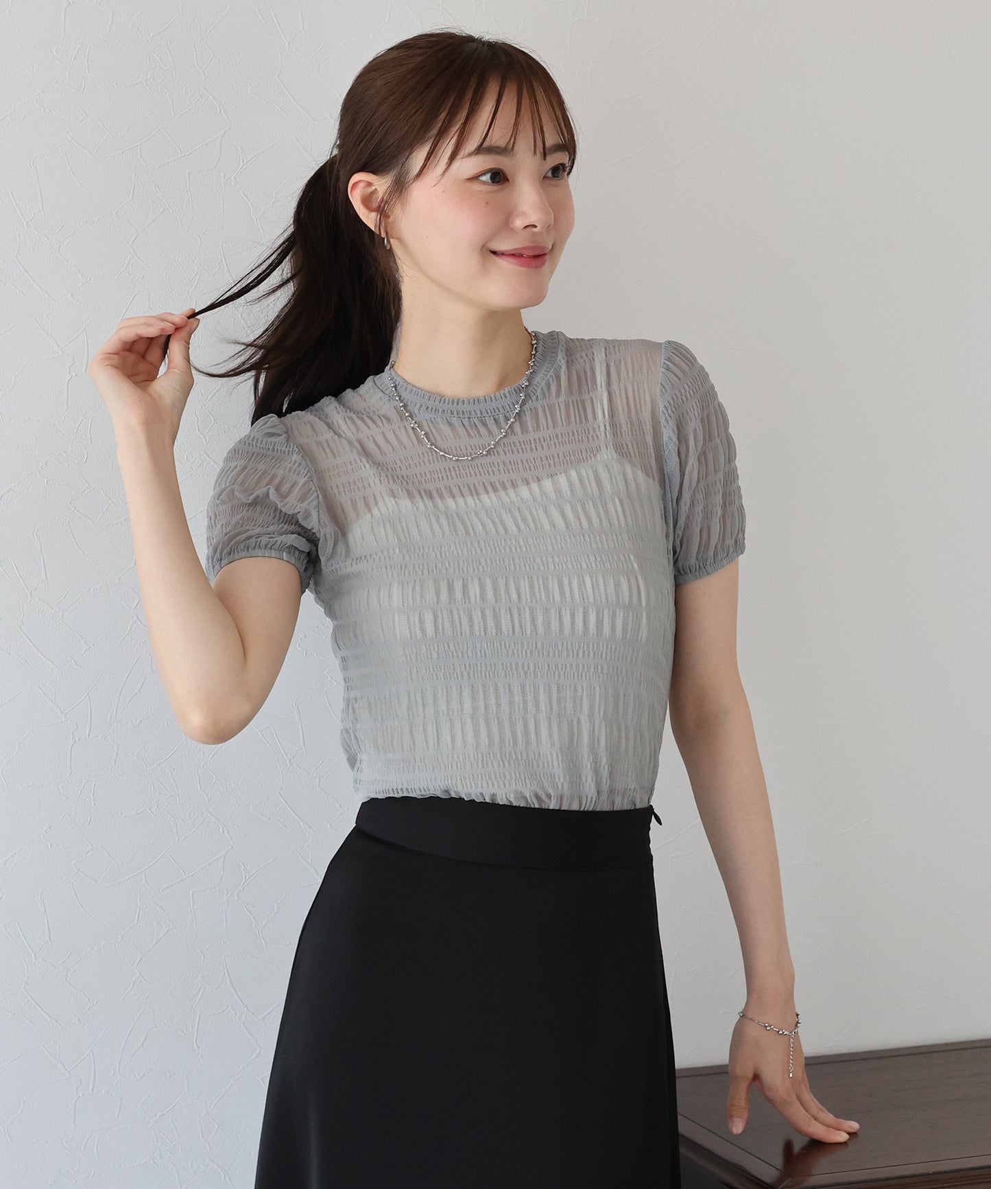 シャーリングシアーTシャツ【ネコポス】