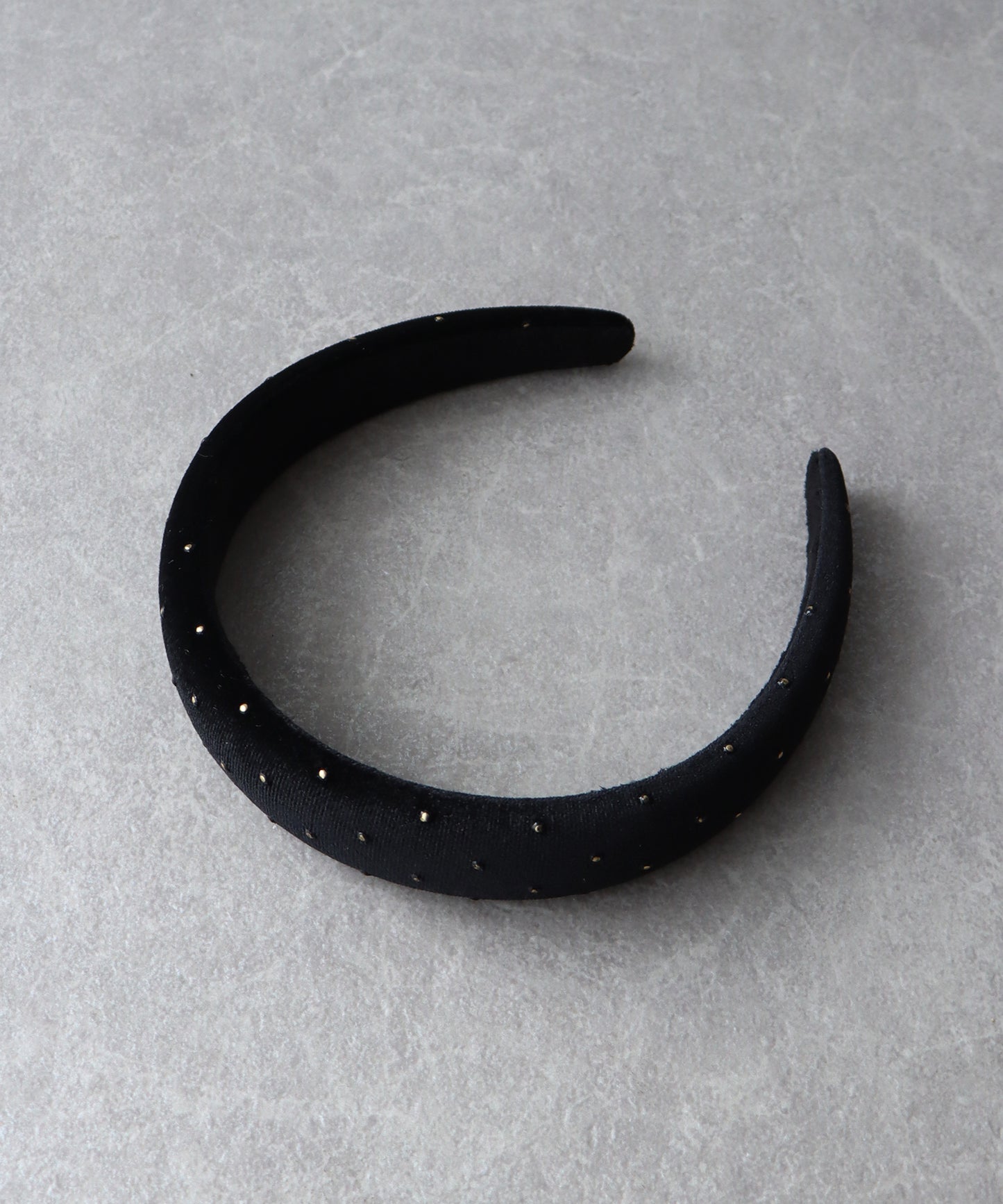 タイニードットベロアカチューシャ