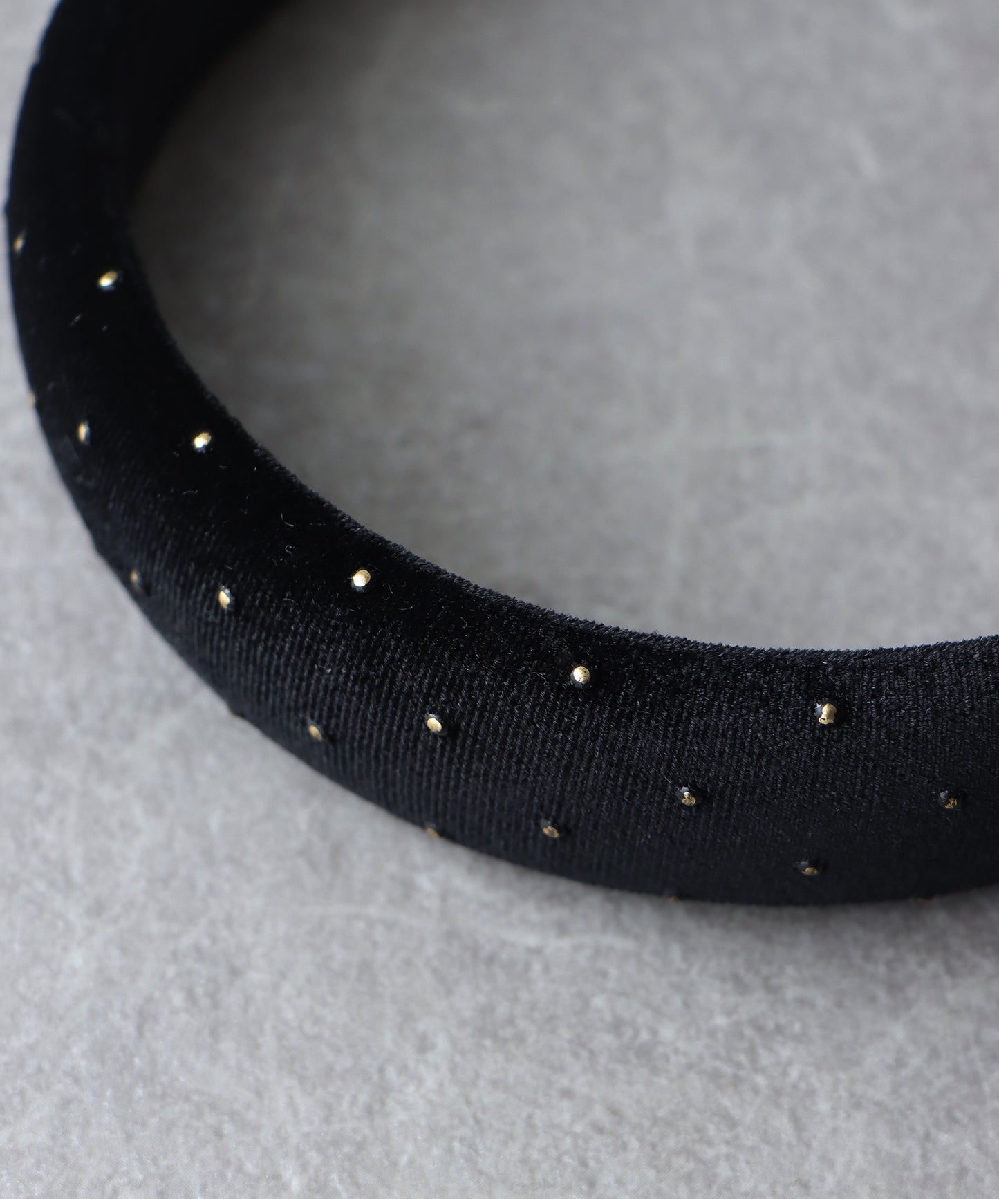 タイニードットベロアカチューシャ