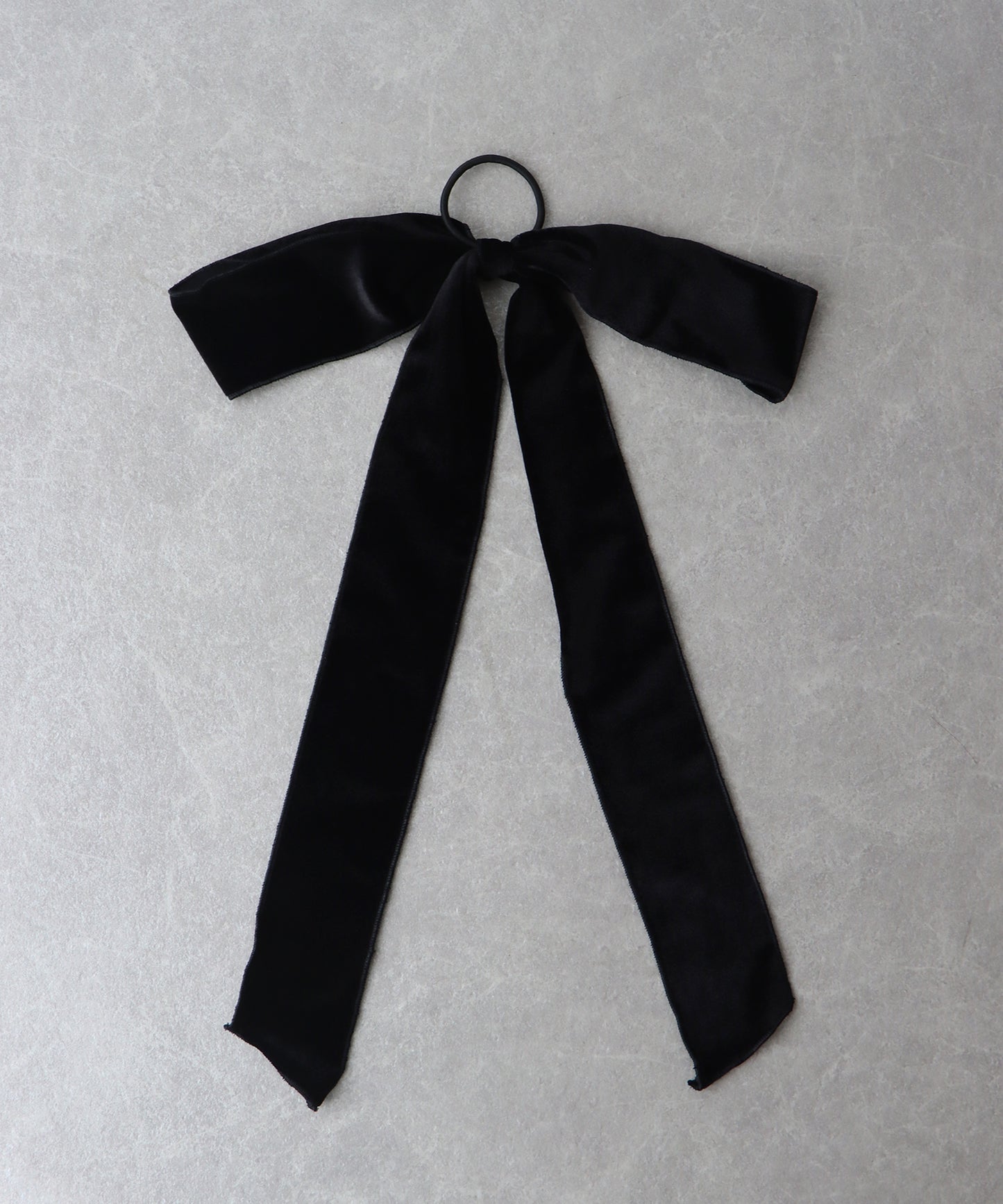 ベロアビッグリボンゴム【ネコポス】