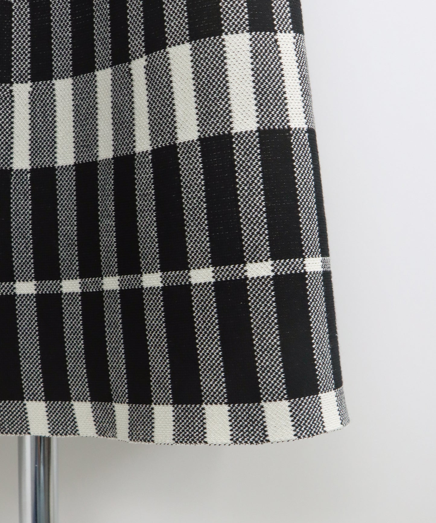 【SALE】チェックニットスカート