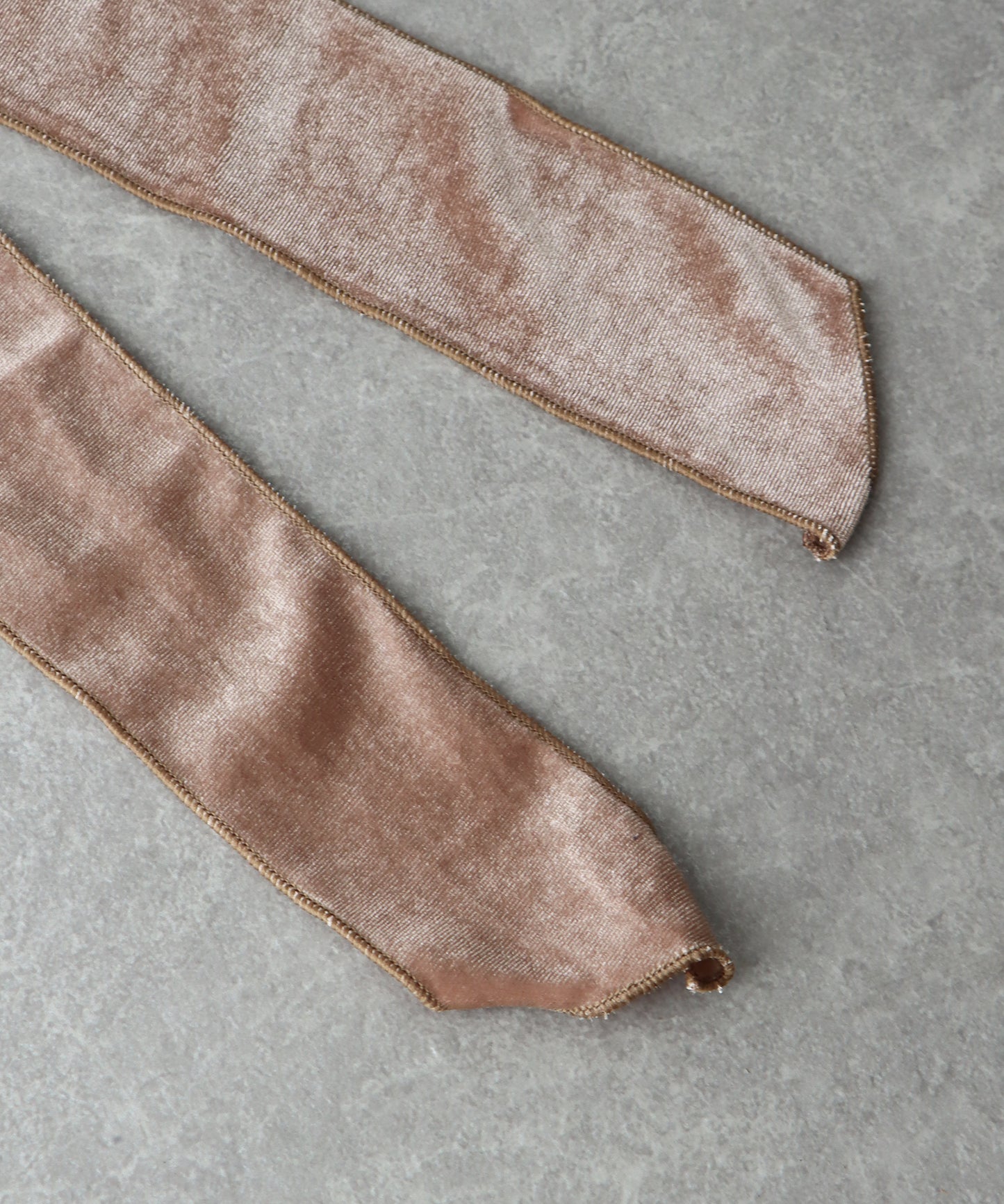 ベロアビッグリボンゴム【ネコポス】